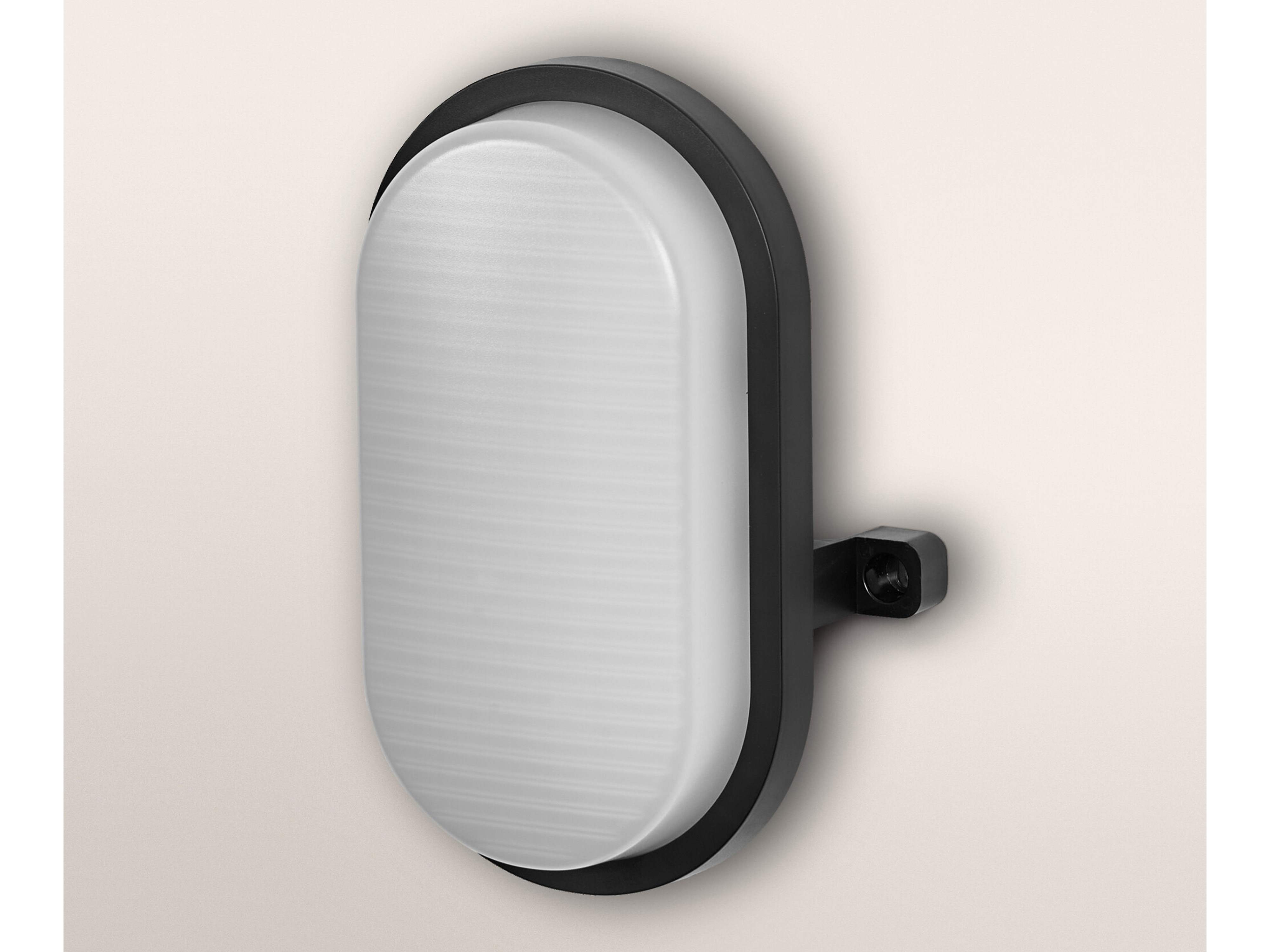 OSRAM Wand- und Deckenleuchte, CCT, 9/7/4 W, 3000/4000/6500K, 840/720/500 lm, IP65, schwarz