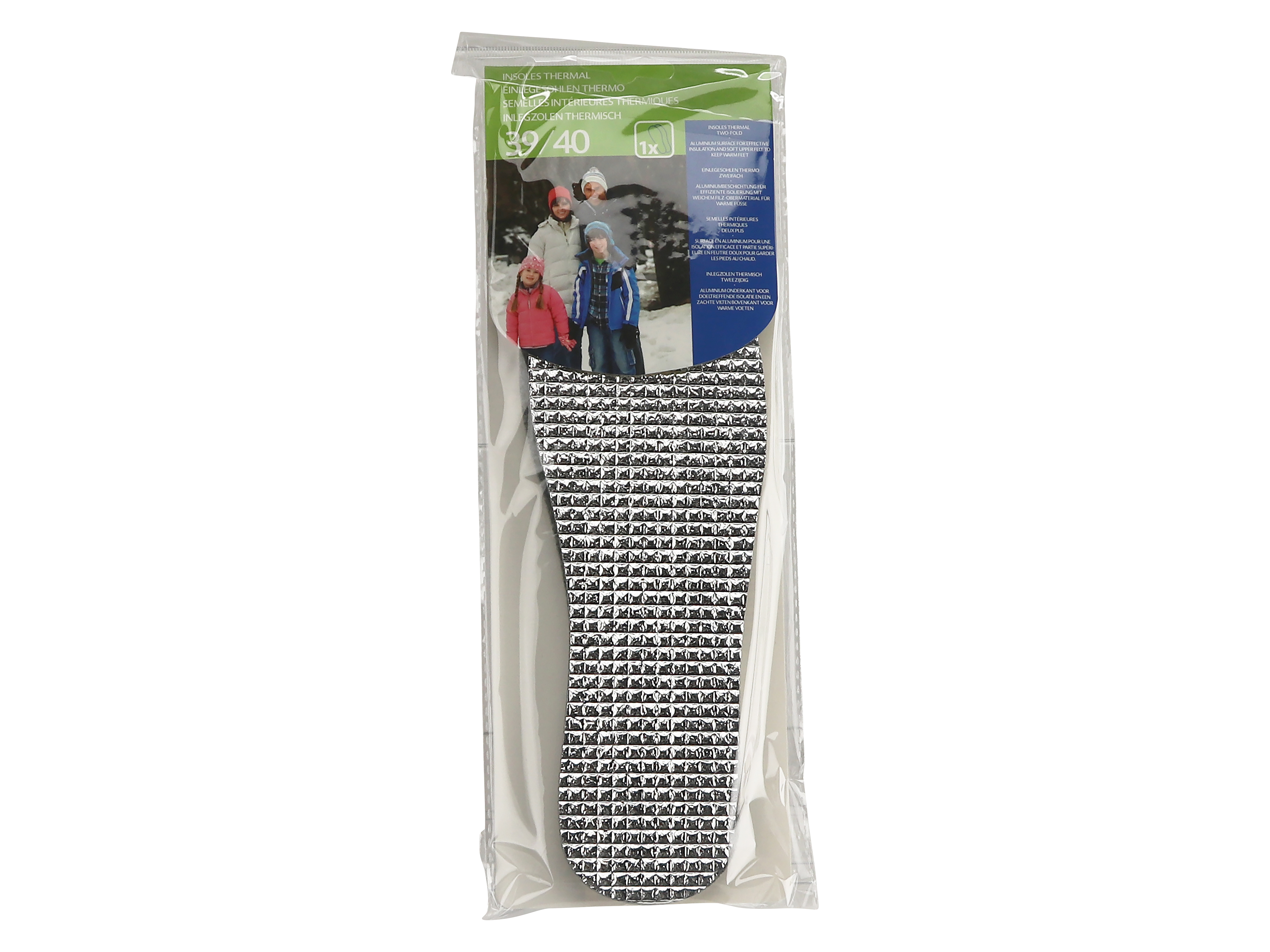 Thermo-Schuheinlegesole, Größe 39/40