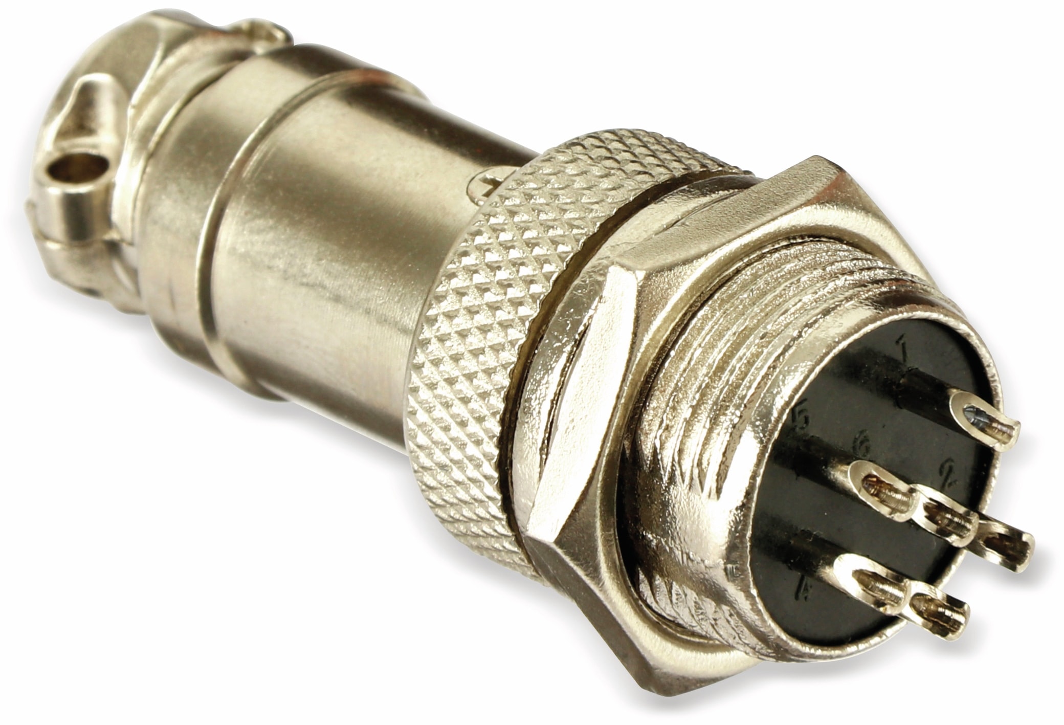 Steckverbinder-Set GX16-6, 6-polig