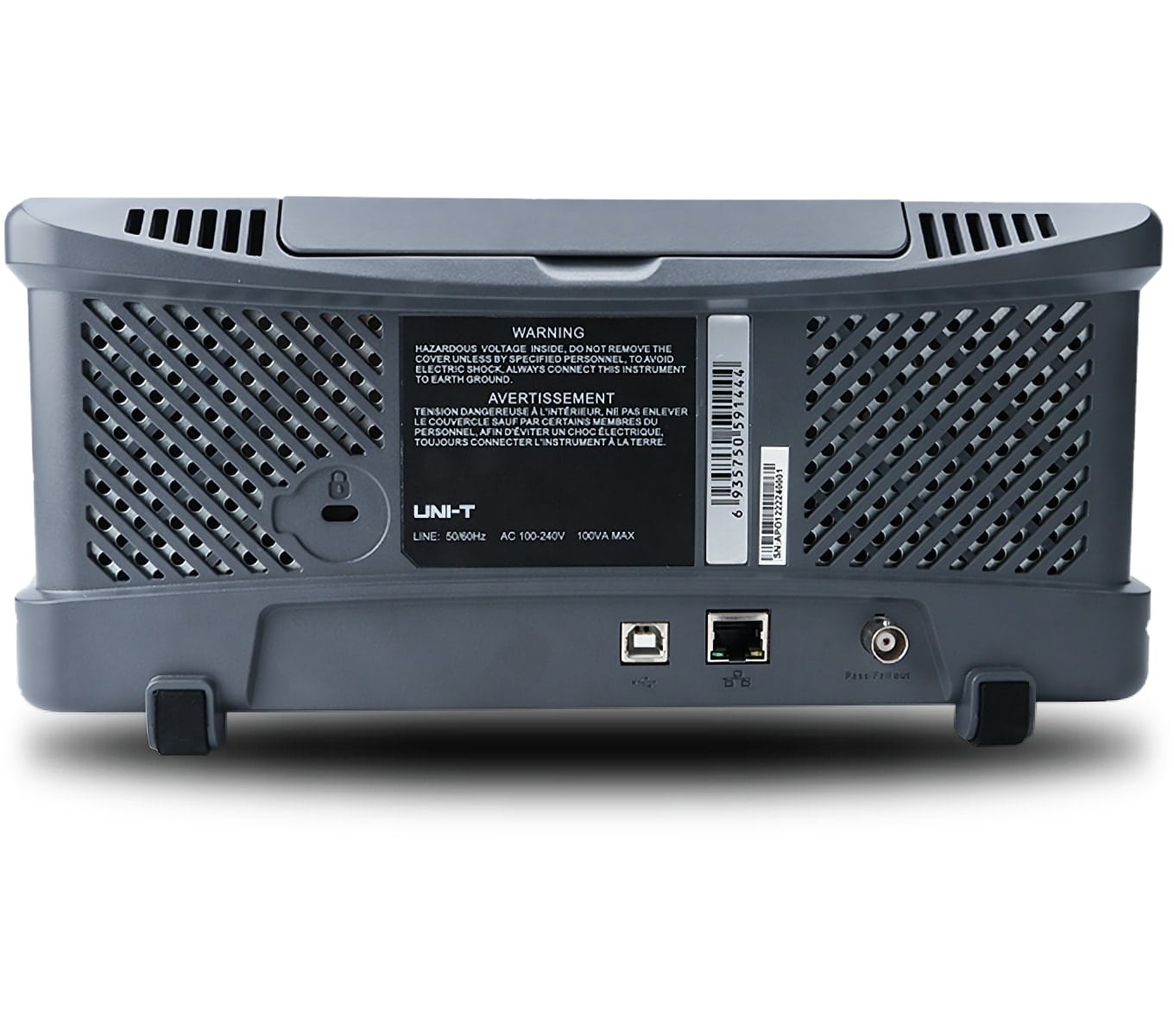 UNI-T Phosphor-Speicher-Oszilloskop UPO1202CS, 2 Kanal, 200 MHz