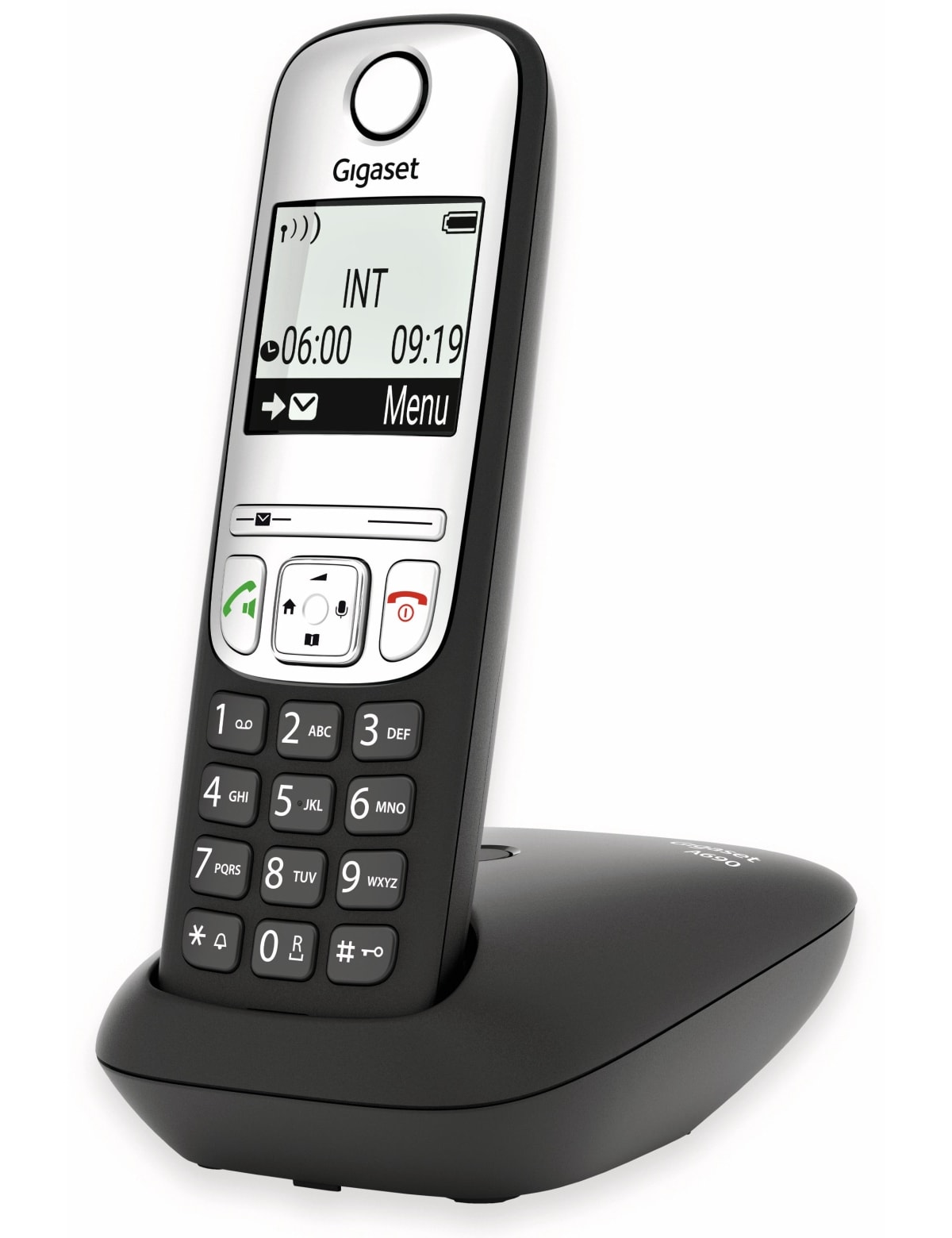 GIGASET DECT-Telefon A690, schwarz GIGASET DECT-Telefon A690, schwarz