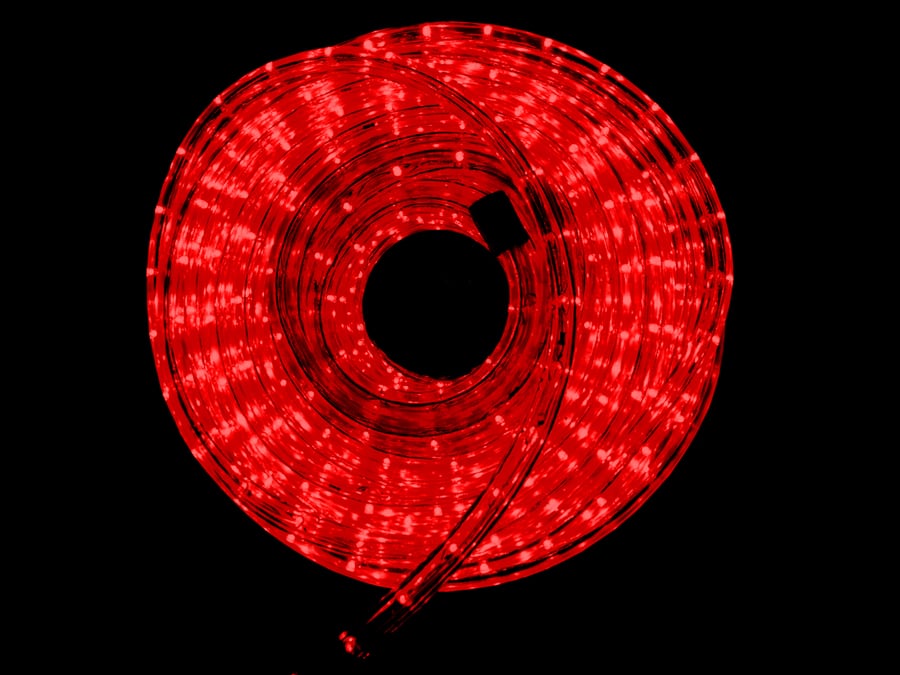 Ilufa LED-Lichtschlauch 168063, 6 m, IP44, rot