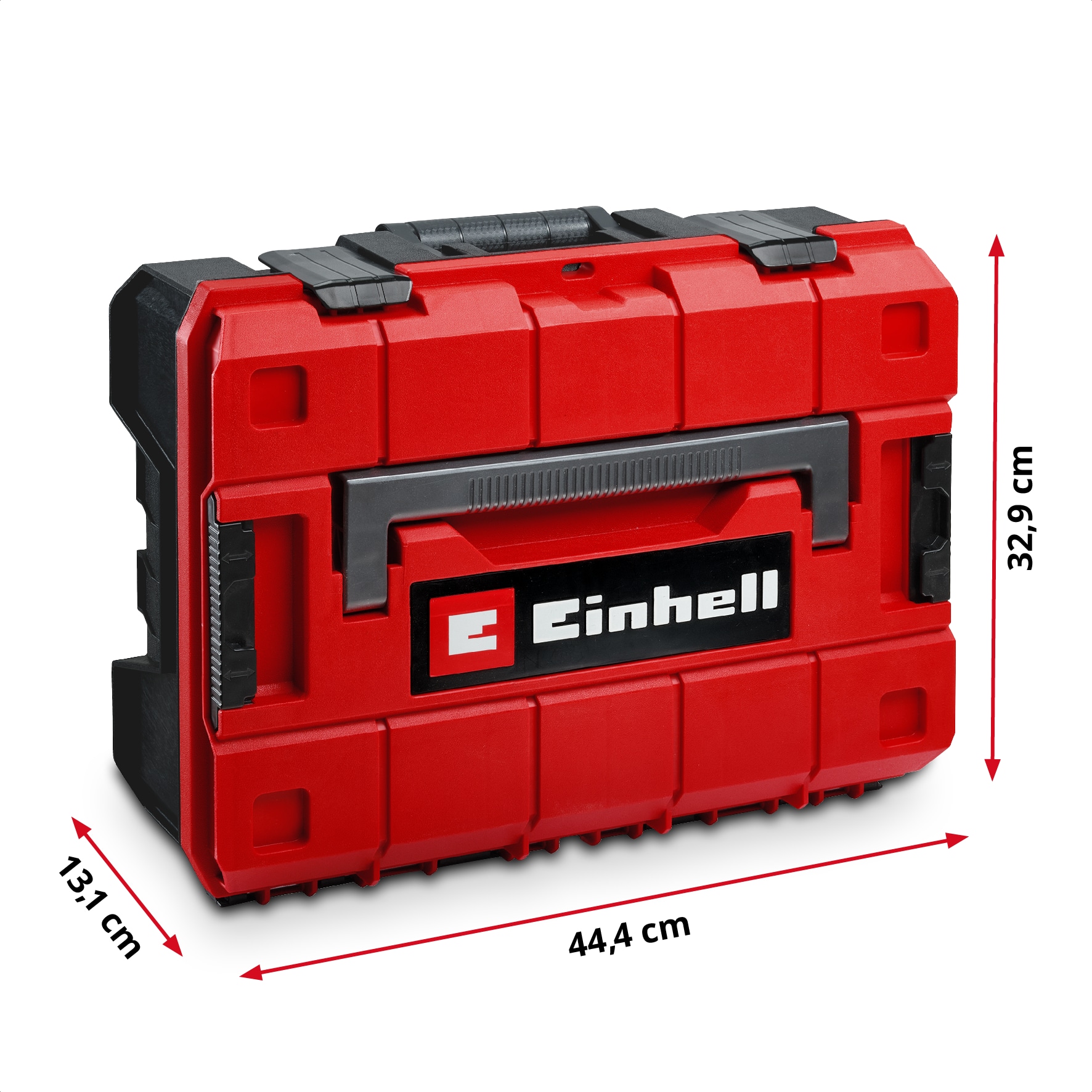 EINHELL Werkzeugkoffer Hobby, 370512, E-Case, 153-teilig