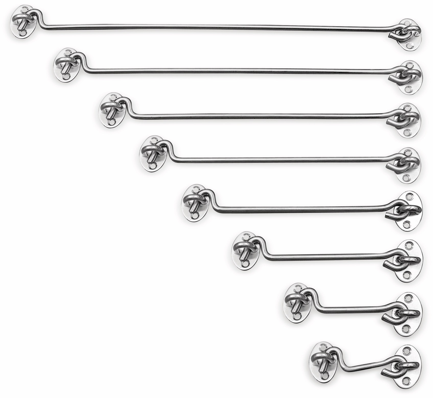 Sturmhaken, 42 cm, Ø 6 mm, Edelstahl Sturmhaken, 42 cm, Ø 6 mm, Edelstahl