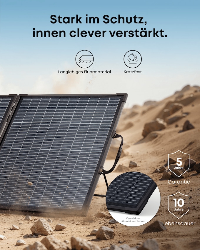 Solarpanel ANKER SOLIX PS200 B, tragbar
