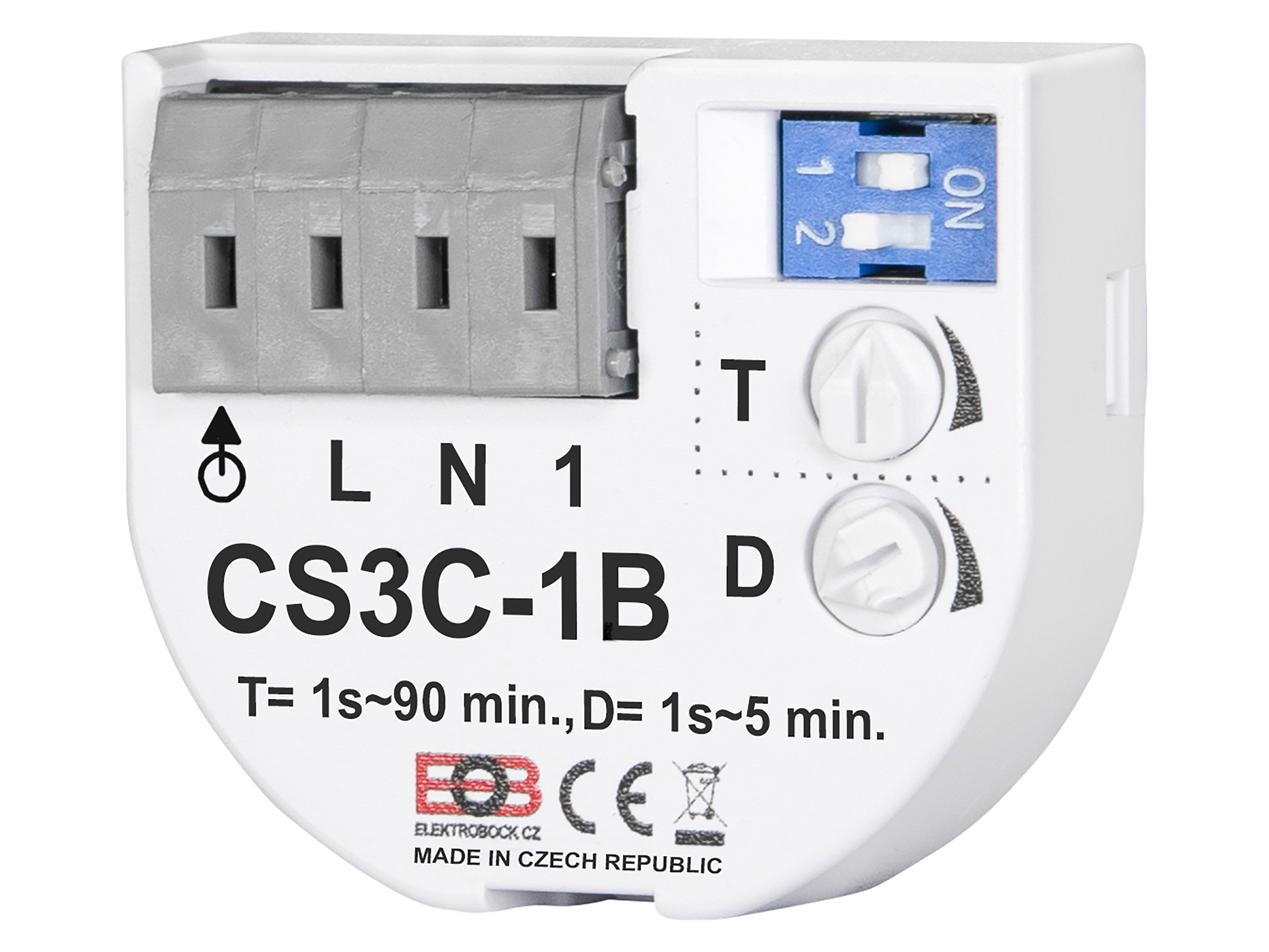 EOB Zeitschalter 138, CS3C-1B, weiß EOB Zeitschalter 138, CS3C-1B, weiß