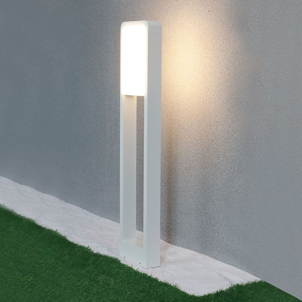 V-TAC LED-Gartenleuchte VT-33, EEK: F, 10 W, 900 lm, 6400 K, weiß