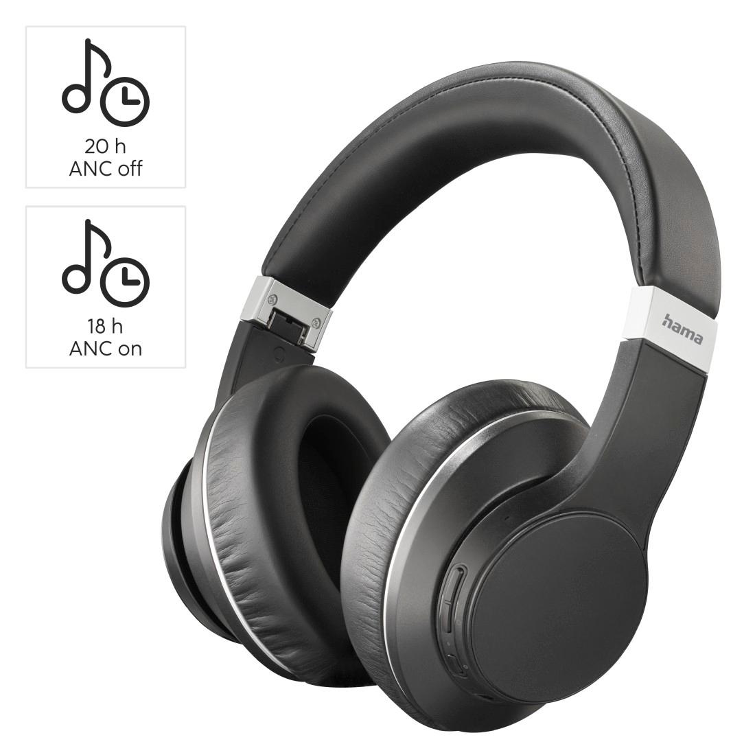 HAMA Over-Ear Kopfhörer Passion Voyage, Bluetooth, ANC, schwarz