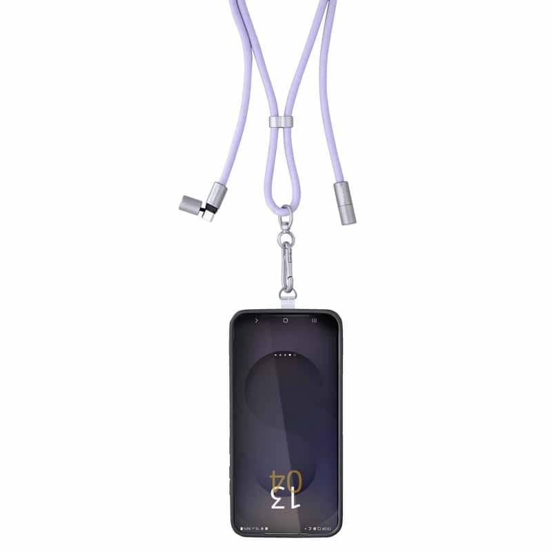 INTENSO USB-Kabel Lanyard USB-C 1,65m Lila INTENSO USB-Kabel Lanyard USB-C 1,65m Lila