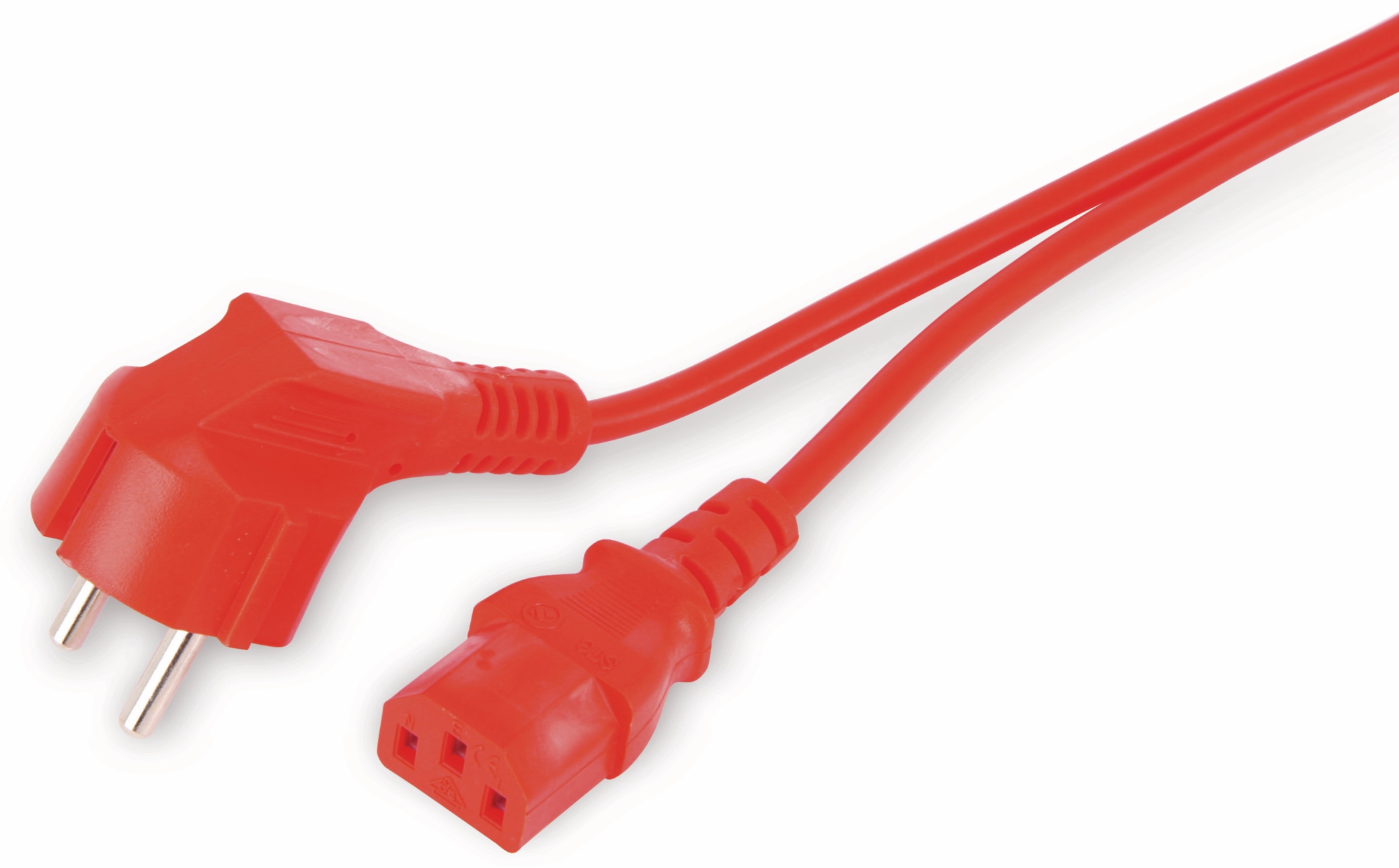 S-IMPULS Kaltgerätekabel, rot, 5 m S-IMPULS Kaltgerätekabel, rot, 5 m