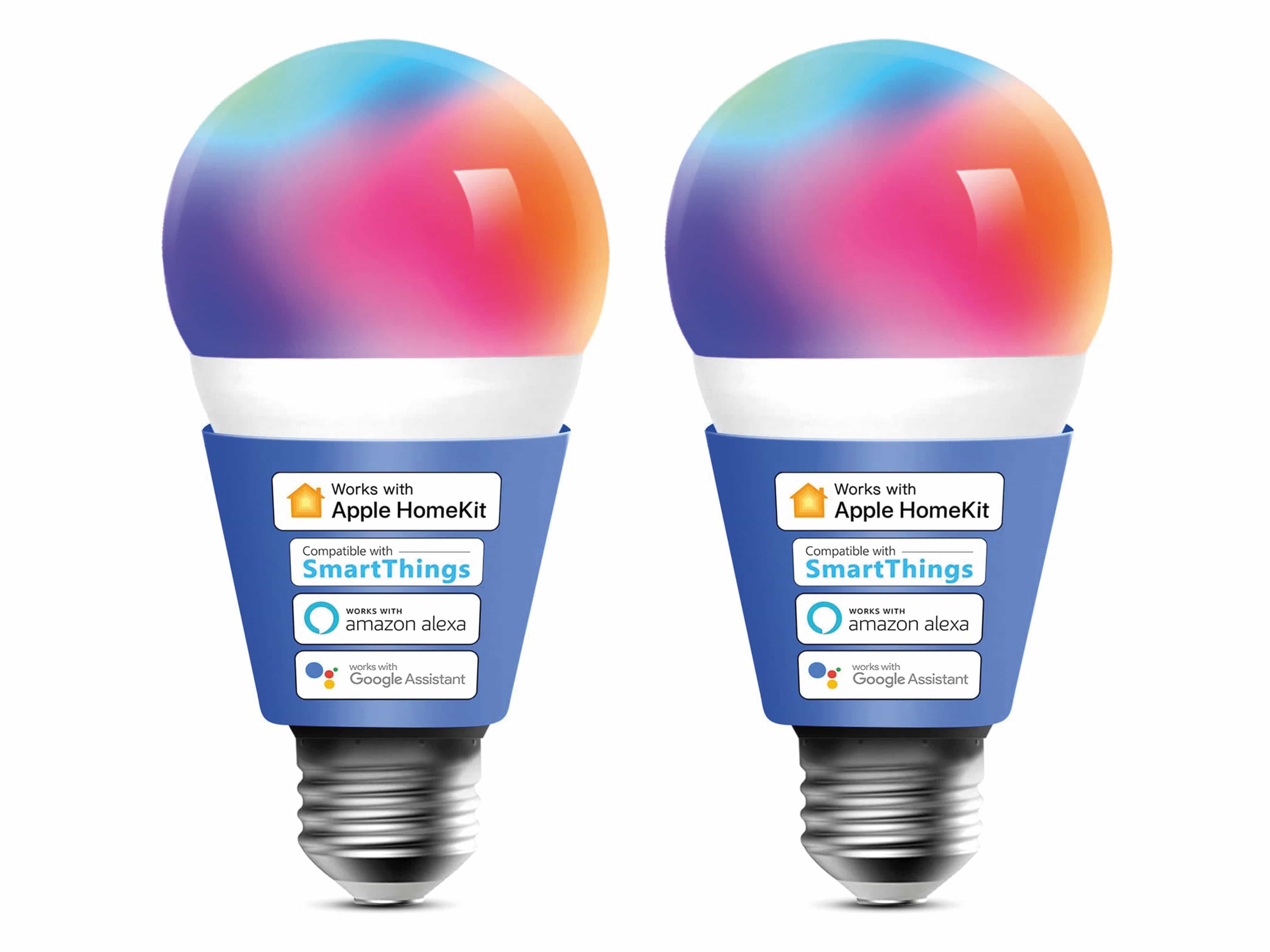 MEROSS WLAN LED-Lampe, MSL120, 2 Stück
