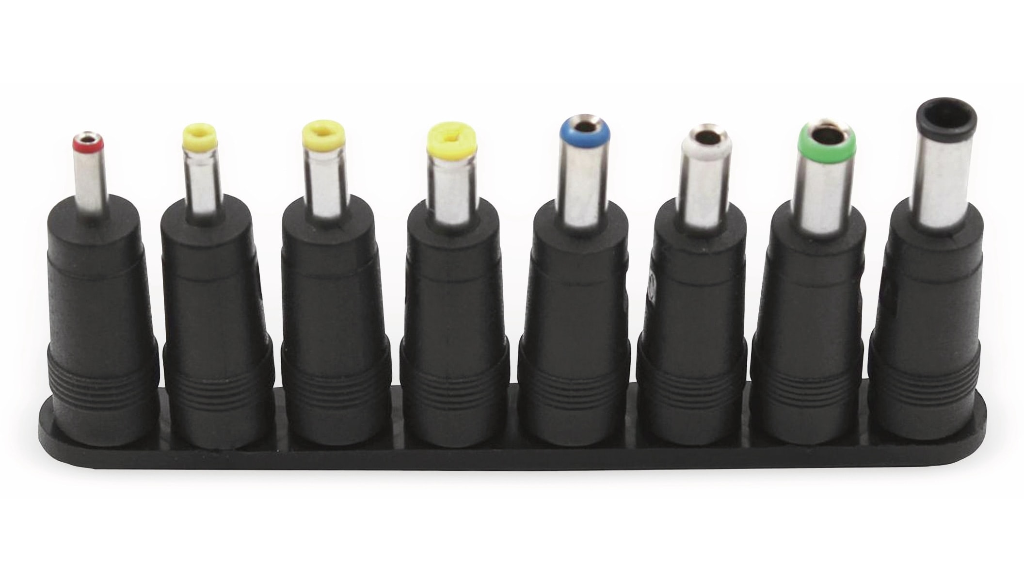 Hohlstecker-Adapterset für Netzteile mit 5,5/2,1 mm Stecker Hohlstecker-Adapterset für Netzteile mit 5,5/2,1 mm Stecker
