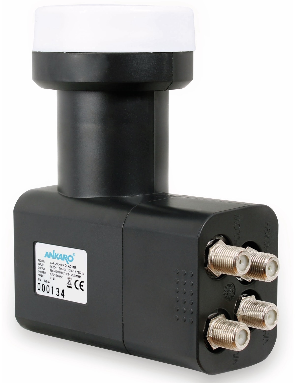 ANKARO Quad-LNB LNC 4004