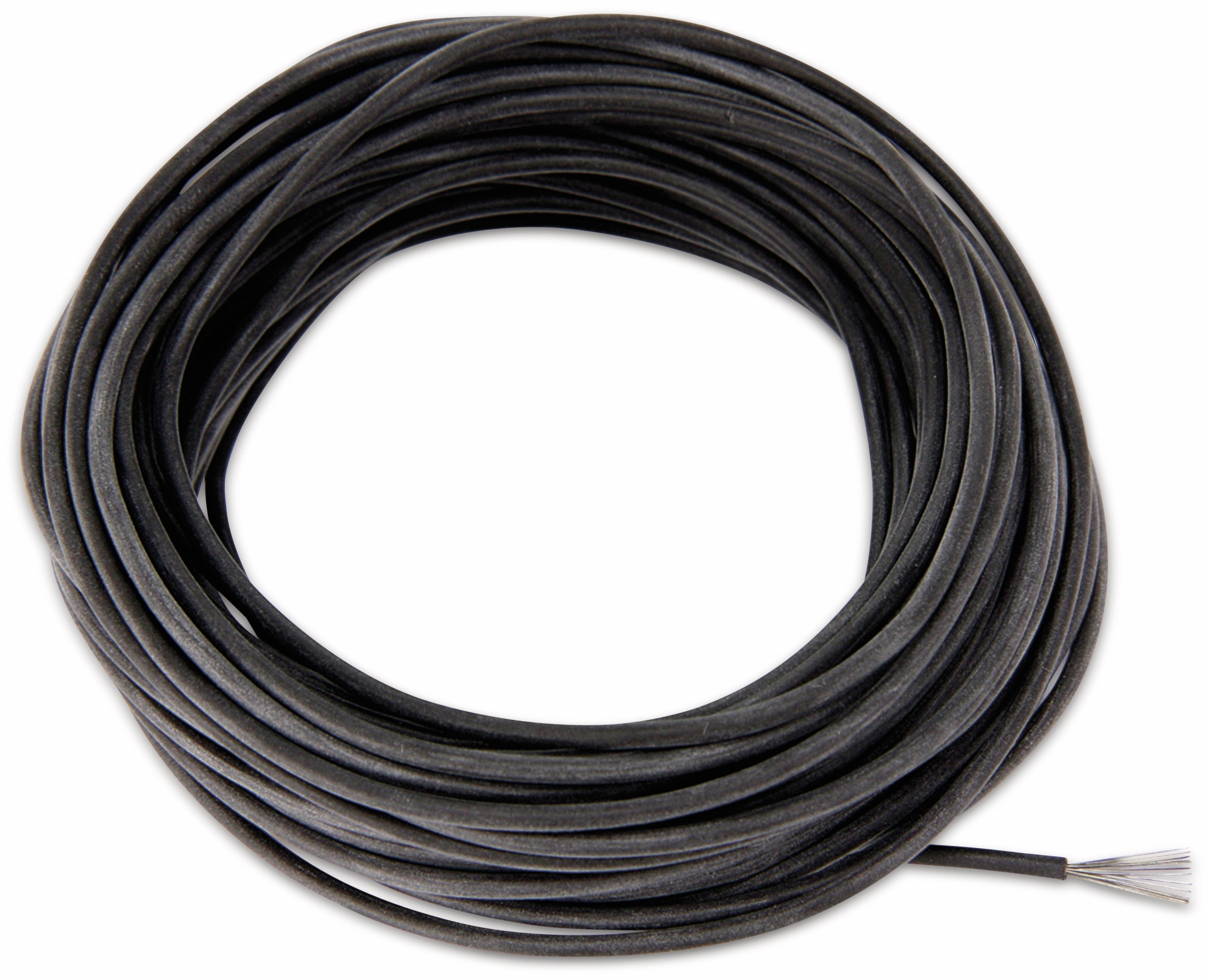 RAUTRONIC Silikon-Litze, 4 mm², schwarz, 10 m