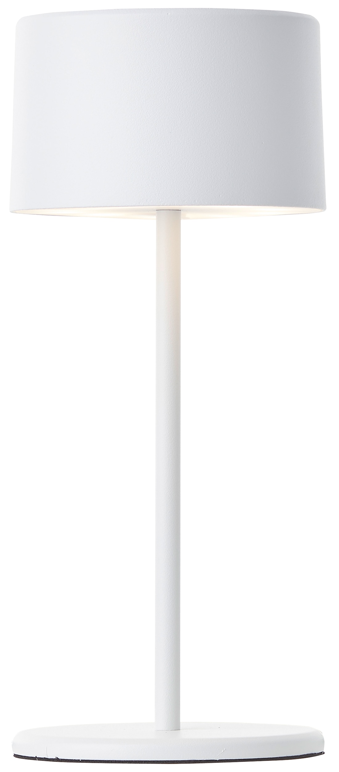 BRILLIANT LED-Akku-Tischleuchte Helio, 2 W, 210 lm, 3000 K, Metall, weiß