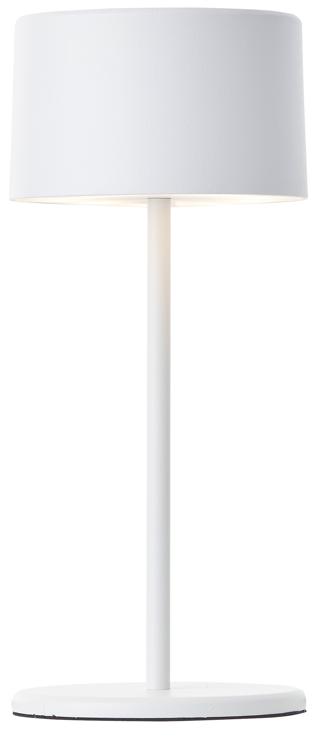 BRILLIANT LED-Akku-Tischleuchte Helio, 2 W, 210 lm, 3000 K, Metall, weiß