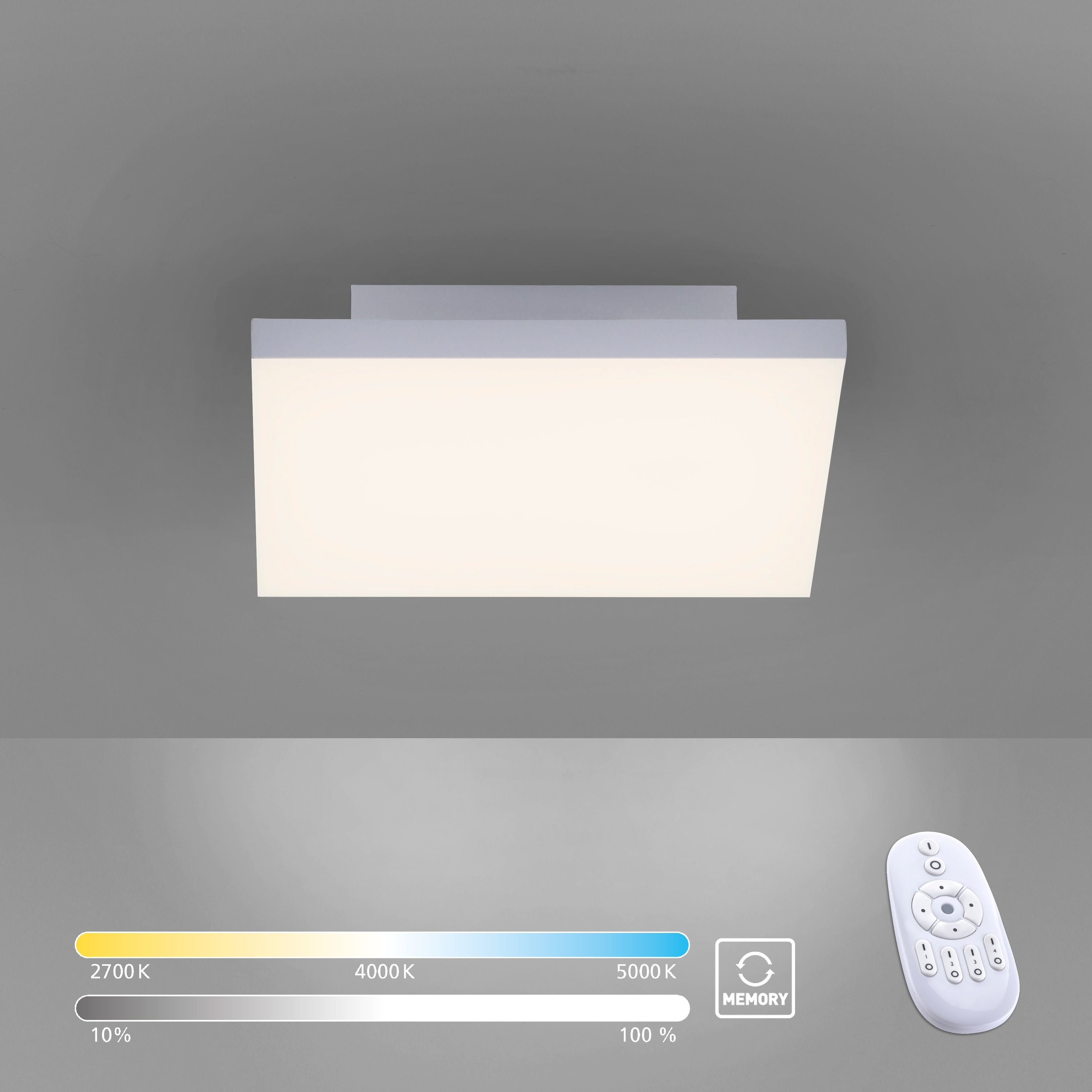 PAUL NEUHAUS LED-Deckenleuchte 8490-16 weiß, 17 W, 2200 lm, CCT PAUL NEUHAUS LED-Deckenleuchte 8490-16 weiß, 17 W, 2200 lm, CCT