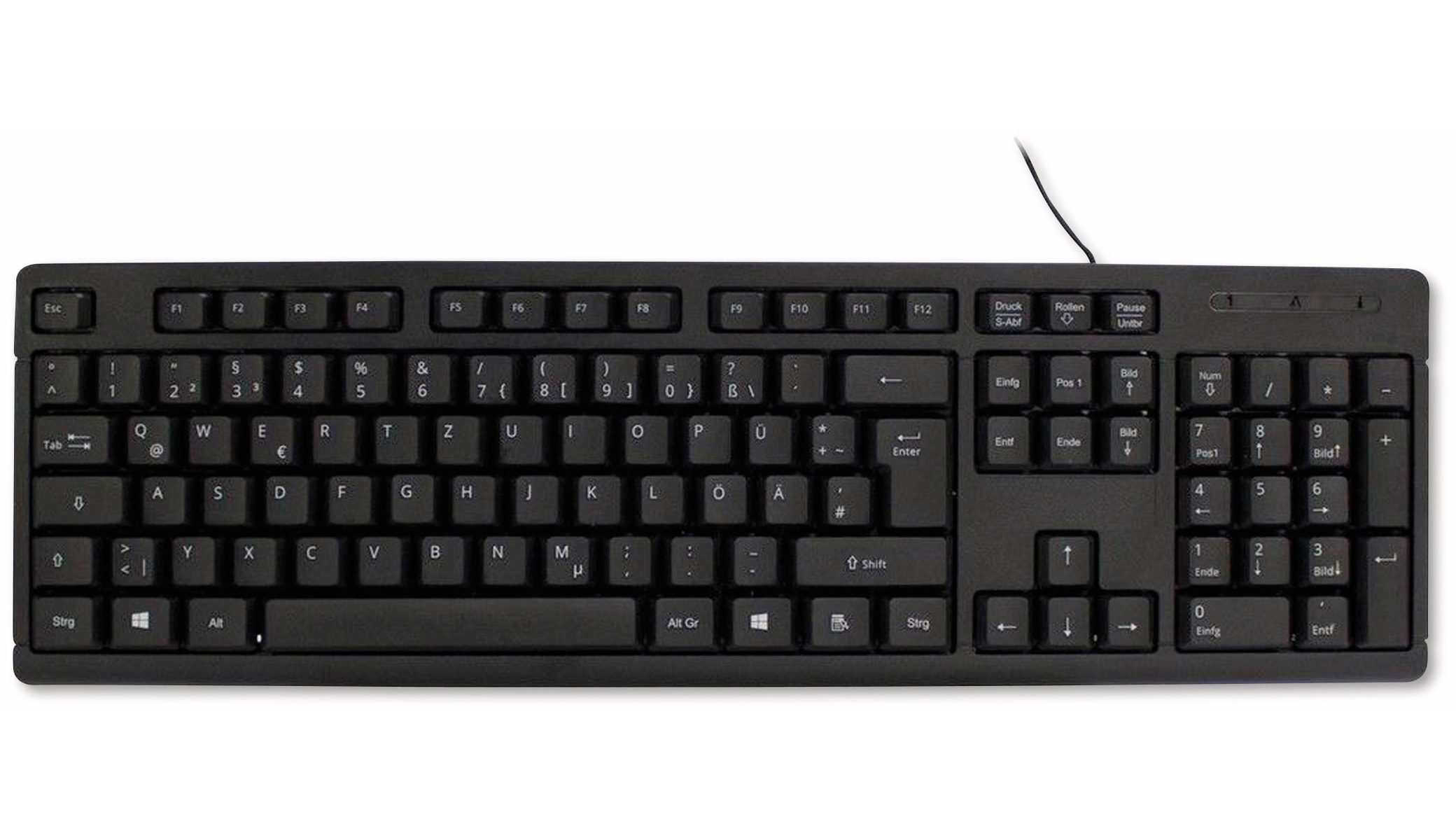 INTER-TECH Tastatur- und Maus-Set KB-118, schwarz INTER-TECH Tastatur- und Maus-Set KB-118, schwarz
