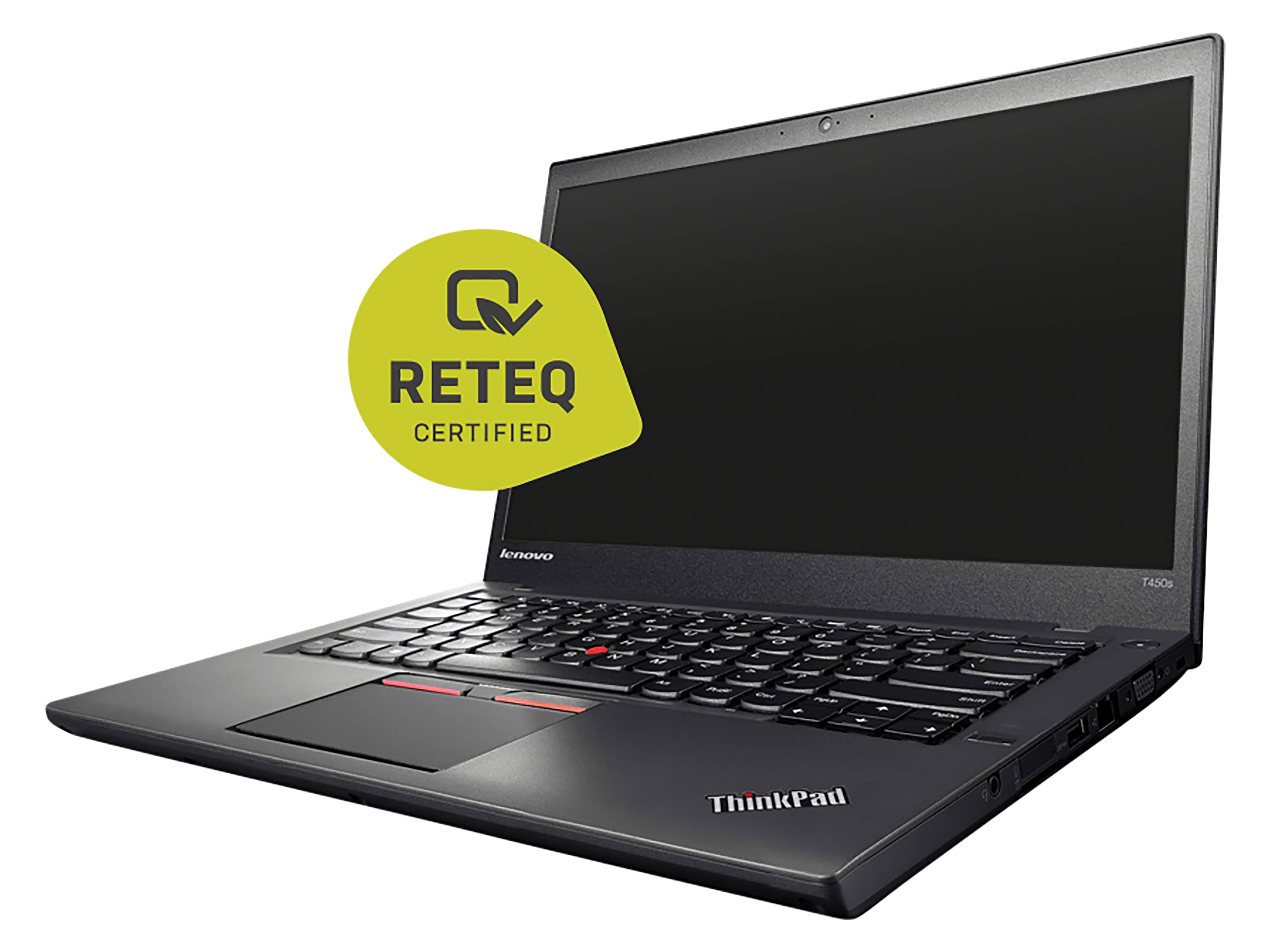 Notebook LENOVO Thinkpad T450S, 35,56 cm (14"), 8GB, 256GB, refurbished