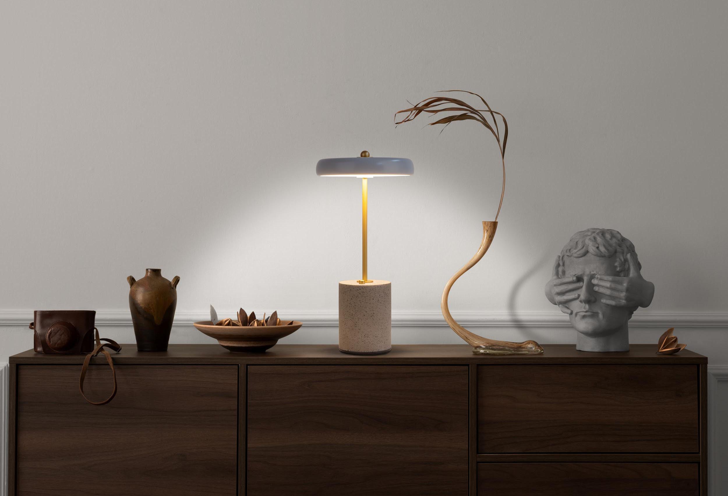NÄVE LED-Tischleuchte 5306416, 1W, 70lm, 2900K, mit Akku, grau, 30cm NÄVE LED-Tischleuchte 5306416, 1W, 70lm, 2900K, mit Akku, grau, 30cm