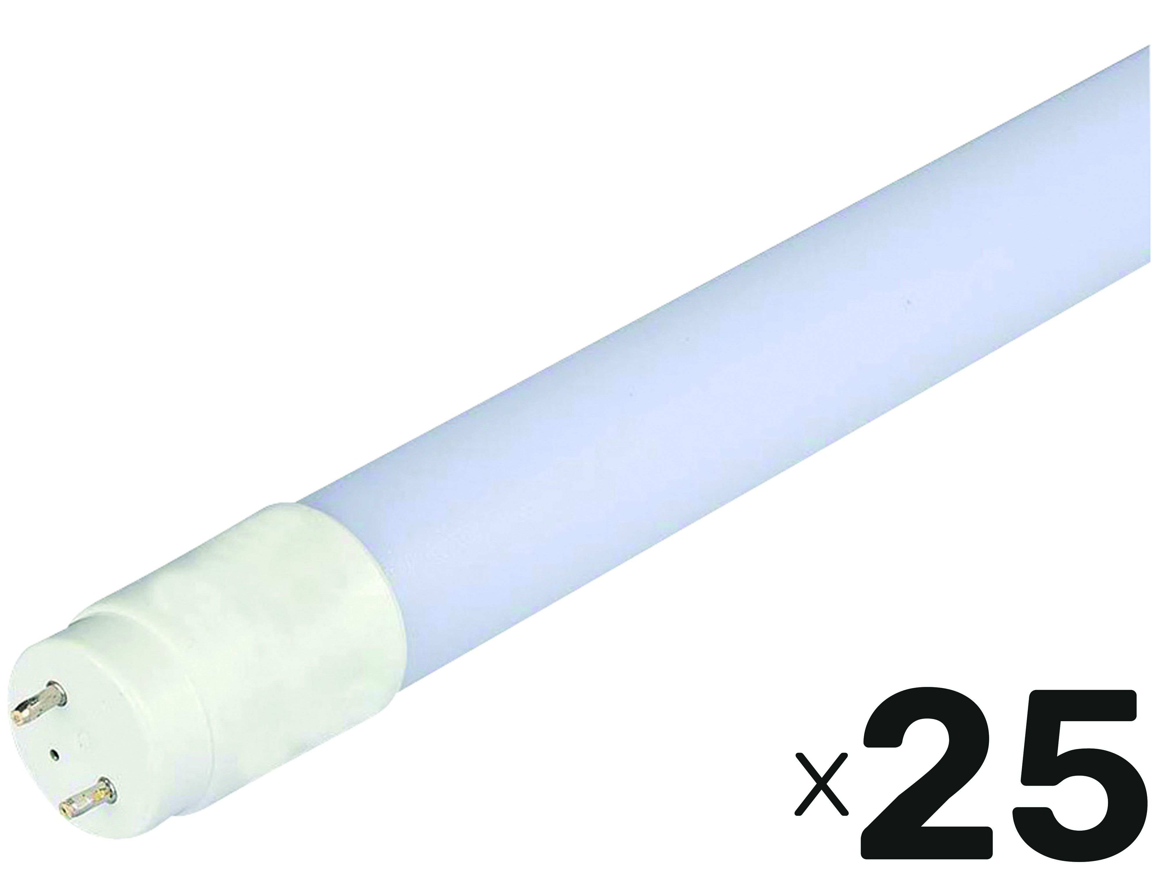 V-TAC LED-Röhre VT-1577, T8, G13, EEK: F, 20 W, 2100 lm, 3000 K, 1500 mm, 25 Stück V-TAC LED-Röhre VT-1577, T8, G13, EEK: F, 20 W, 2100 lm, 3000 K, 1500 mm, 25 Stück
