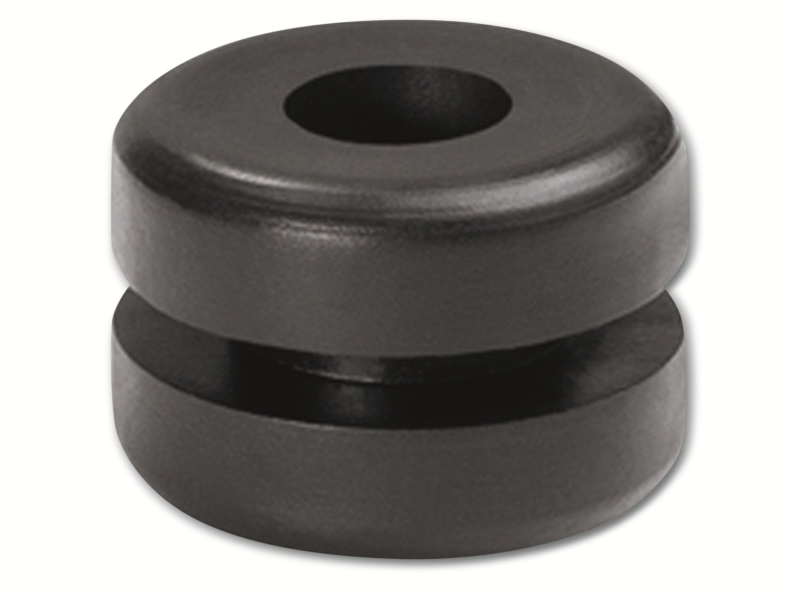 HELLERMANNTYTON Durchführungstülle, 633-02100, Schwarz, PVC, ∅ 6 mm, 1 Stück HELLERMANNTYTON Durchführungstülle, 633-02100, Schwarz, PVC, ∅ 6 mm, 1 Stück