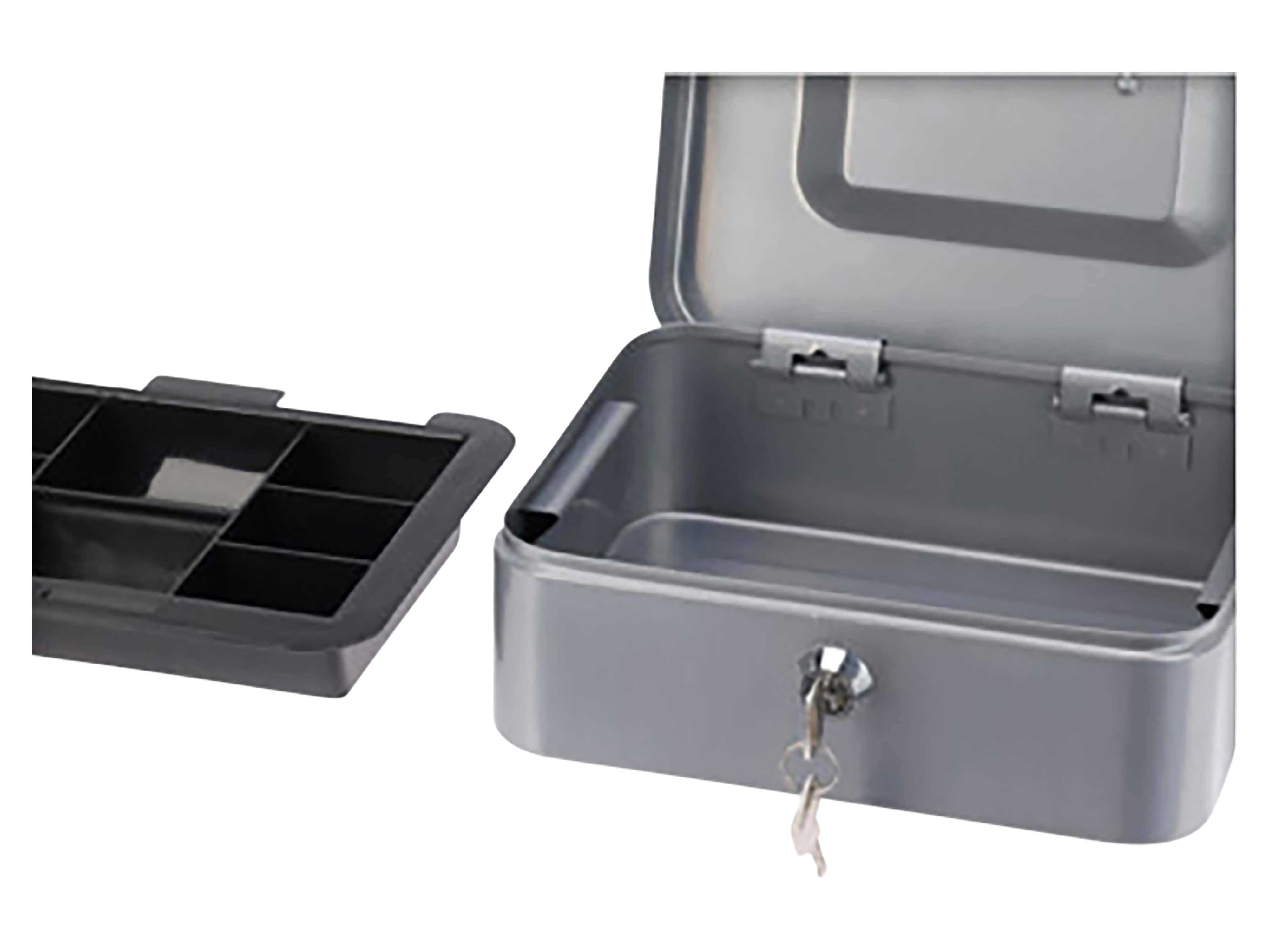 Geldkassette, Metall, 20x16x9cm