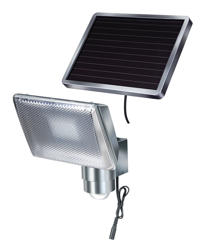 BRENNENSTUHL Solar LED-Strahler SOL 80, ALU, IP44, Bewegungsmelder