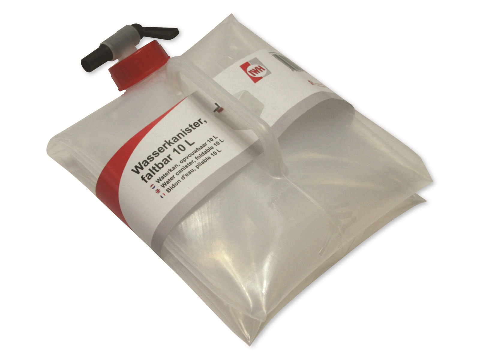 IWH Wasserkanister, faltbar, 10 Liter, mit Hahn IWH Wasserkanister, faltbar, 10 Liter, mit Hahn