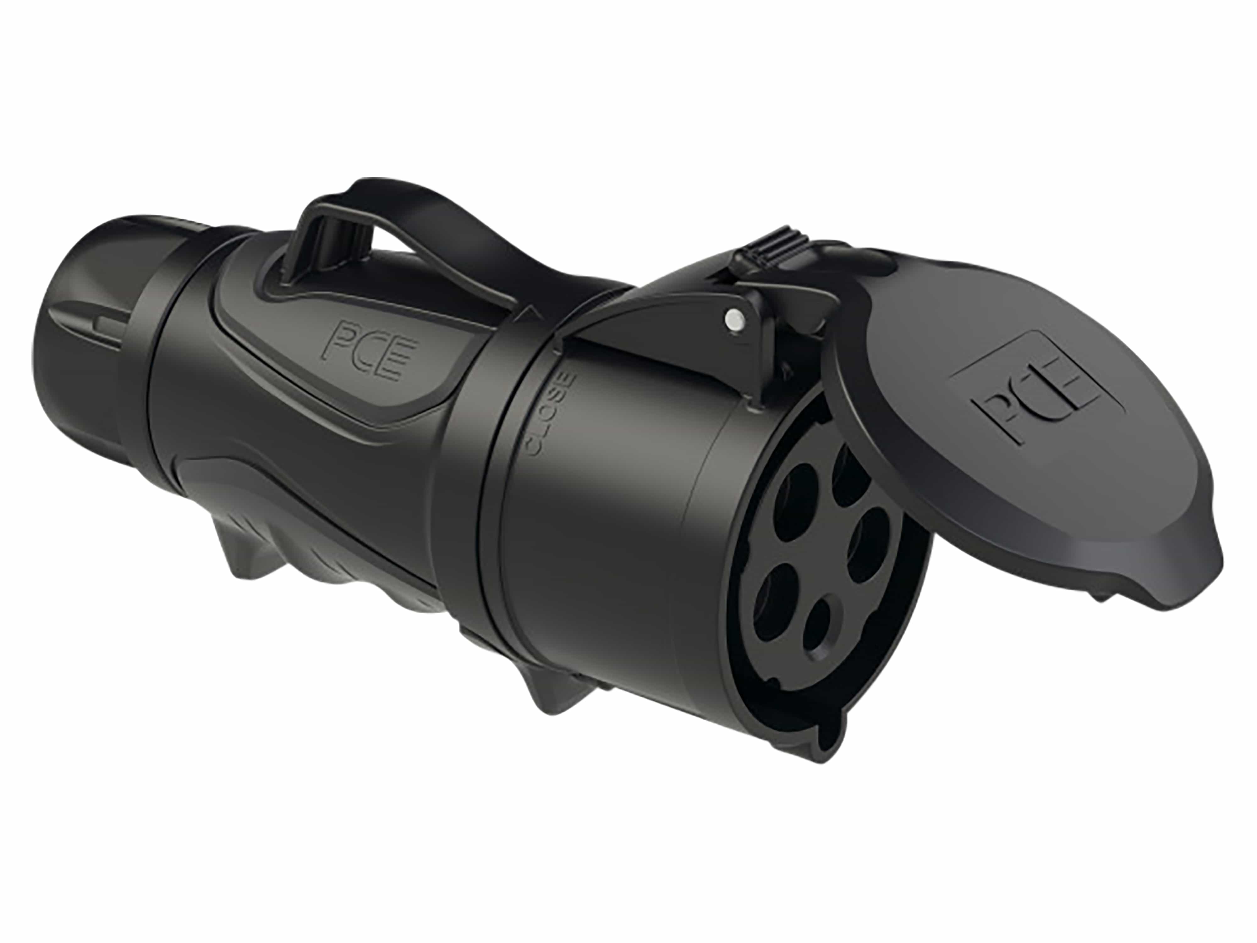 PCE CEE-Kupplung GRIP Midnight, 32 A, 5-polig