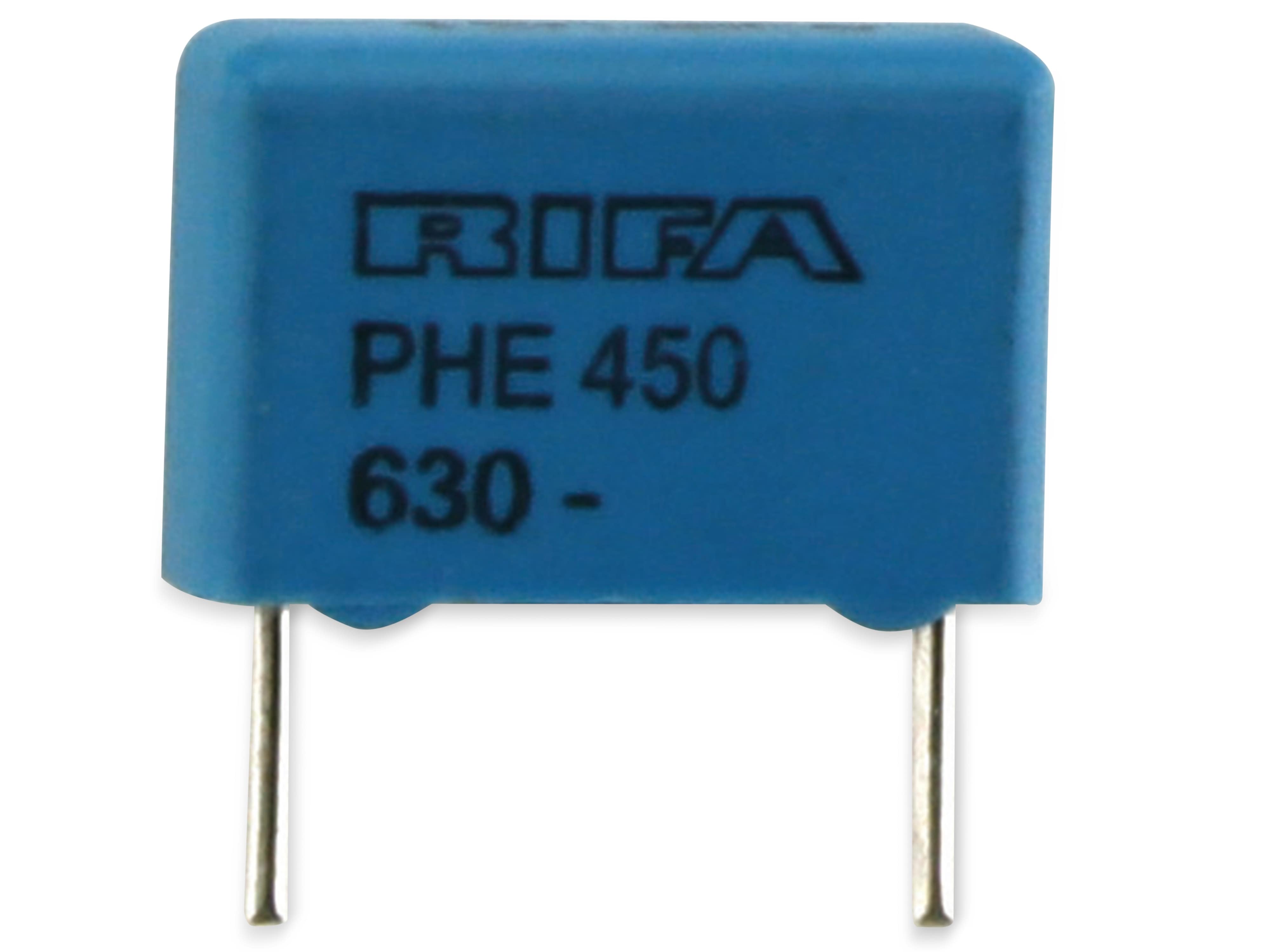 KEMET Folien-Kondensator, 12nF, 630 V-, radial, RM 10, KFO8512 KEMET Folien-Kondensator KFO8512, 12nF