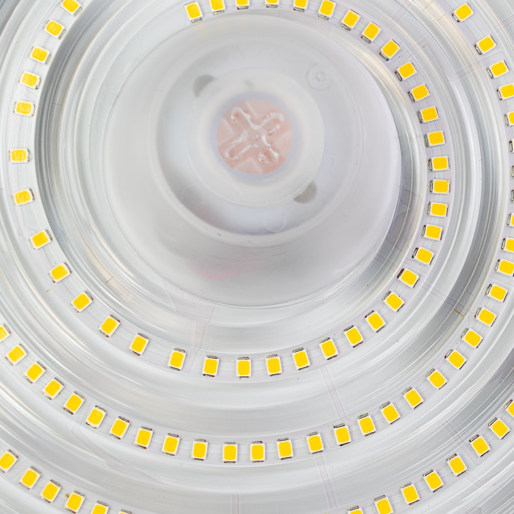 ENOVALITE LED-HighBay-Leuchte, UFO, 120...200 W, CCT, EEK: C, 19200...32000 lm, dimmbar, schwarz