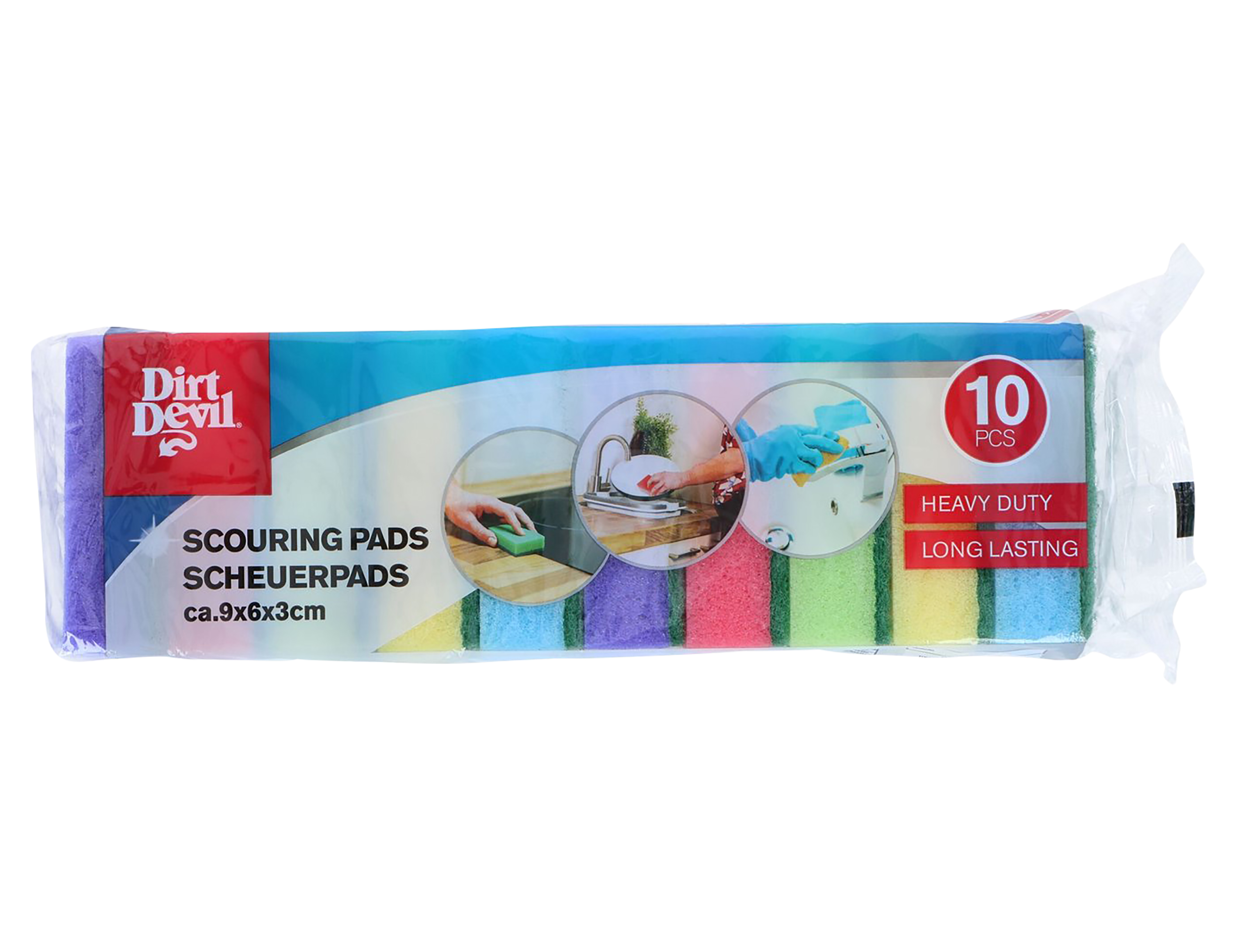 DIRT DEVIL Scheuerschwämme, 10 Stück