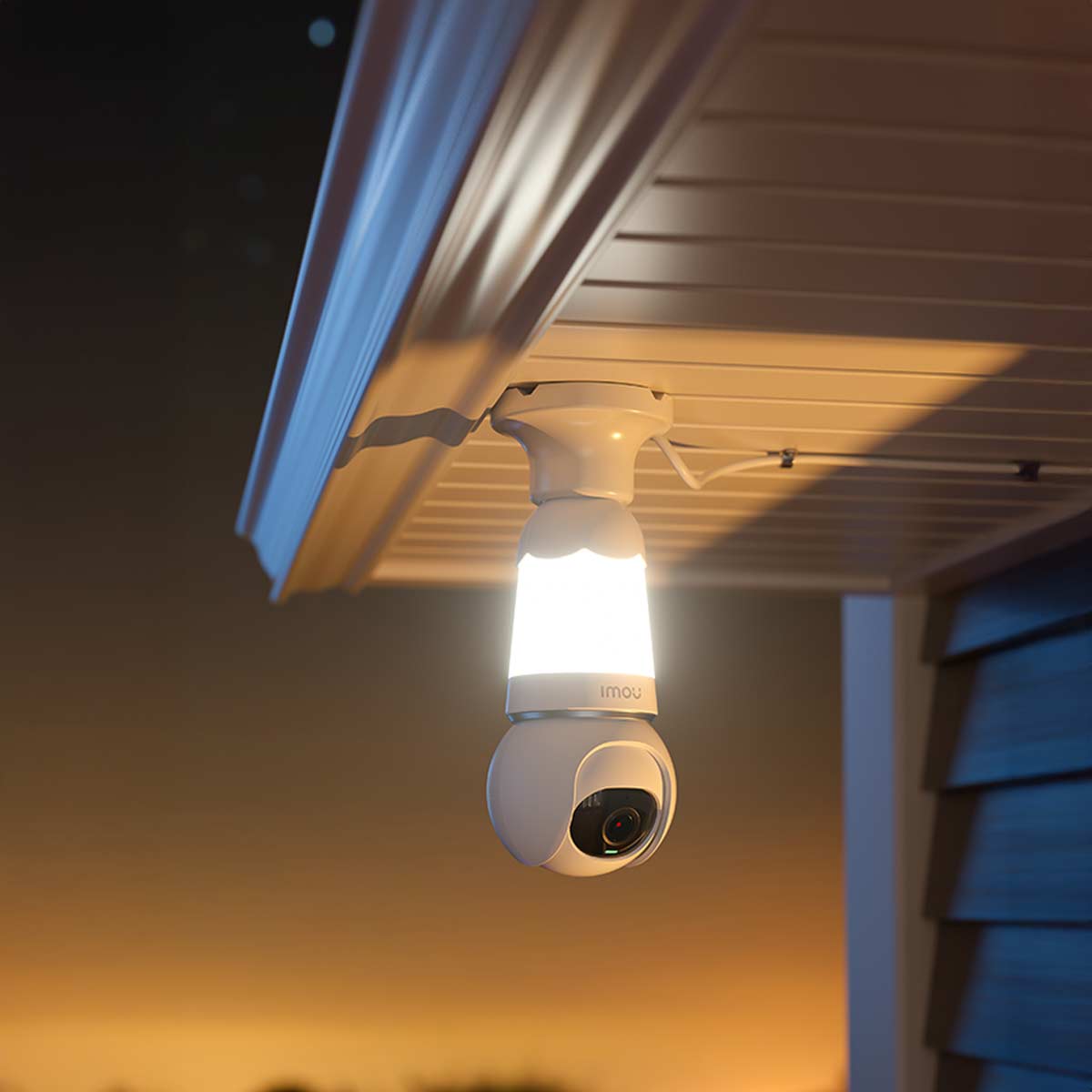 IMOU Überwachungskamera Bulb Cam 2K, innen, weiß