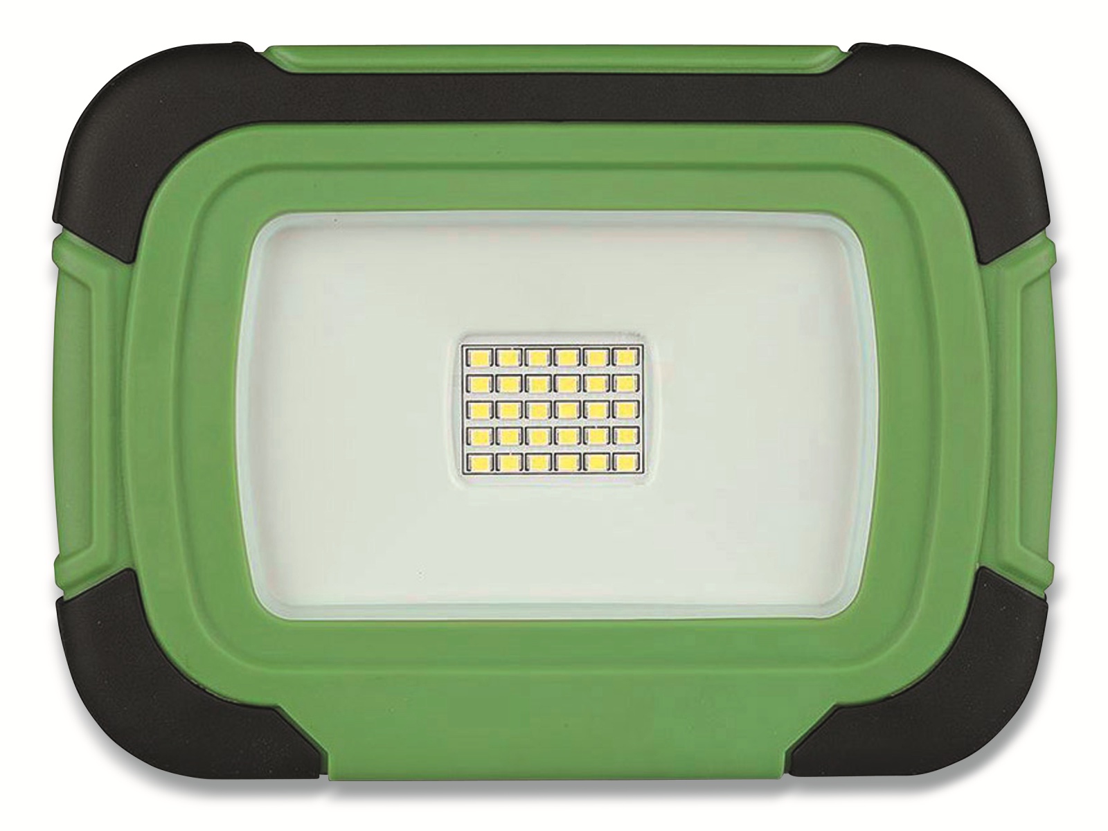 LED-Fluter VT-20-R, 20 W, 1400 lm, 4000 K, Akkubetrieb, grün/schwarz