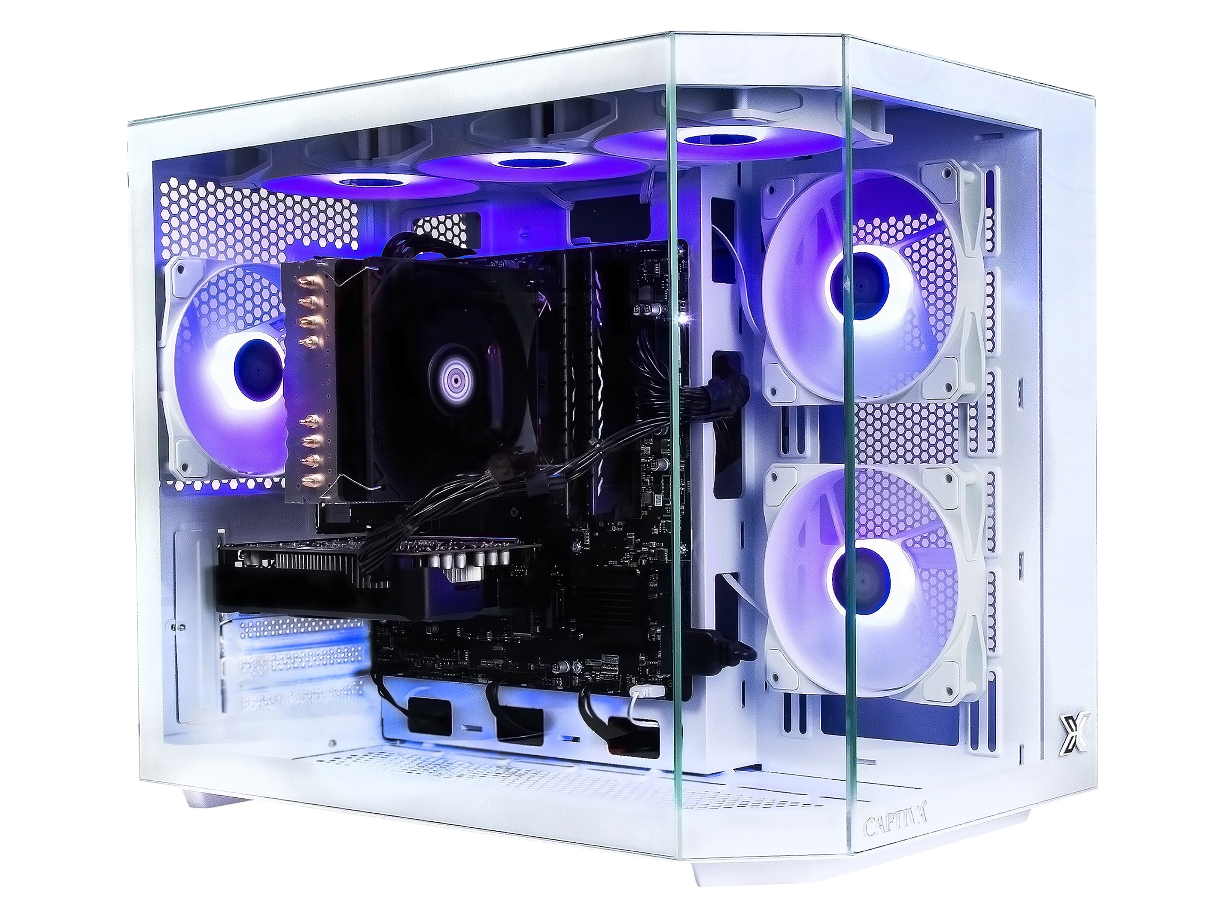 CAPTIVA Gaming-PC R88-438 Advanced Gaming AMD Ryzen™ 5 5500, 16 GB DDR4, 1 TB M.2 SSD NVME