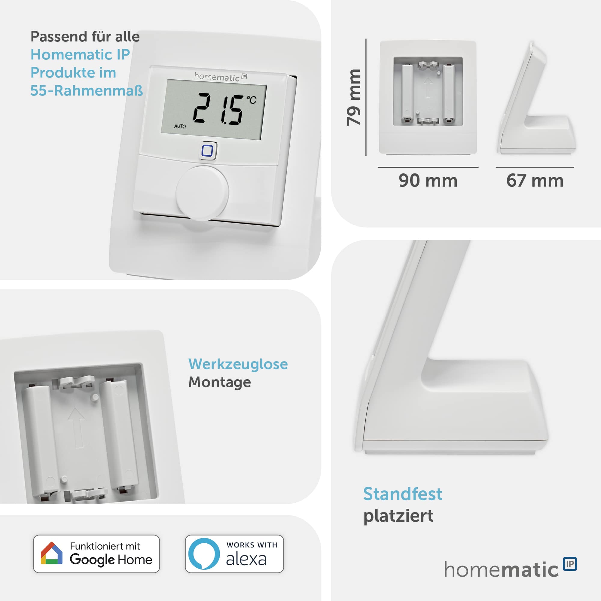 HOMEMATIC IP Smart Home 141743A0 Tischaufsteller