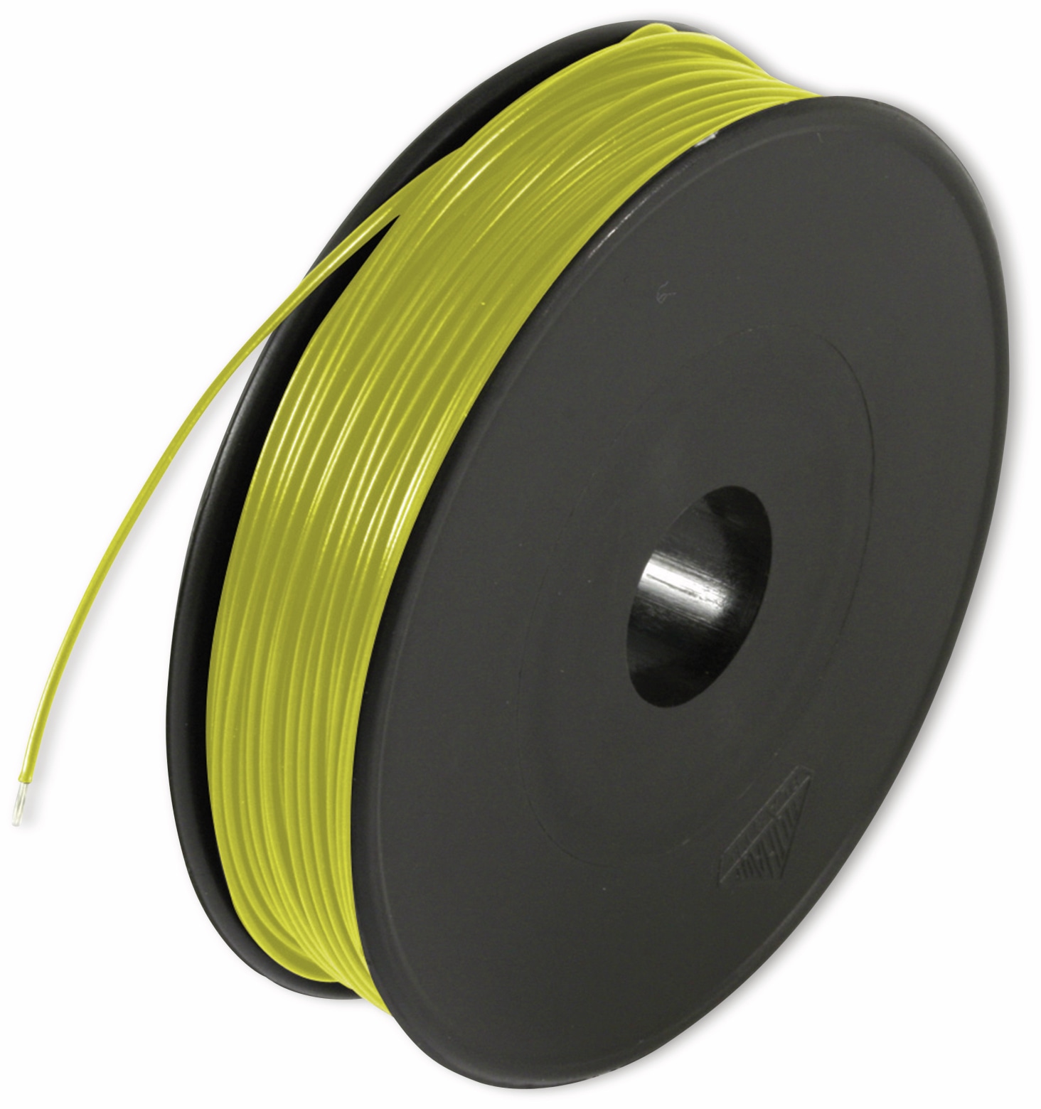 RAUTRONIC Litze, 1x0,14, 100m Spule, gelb, LIYV