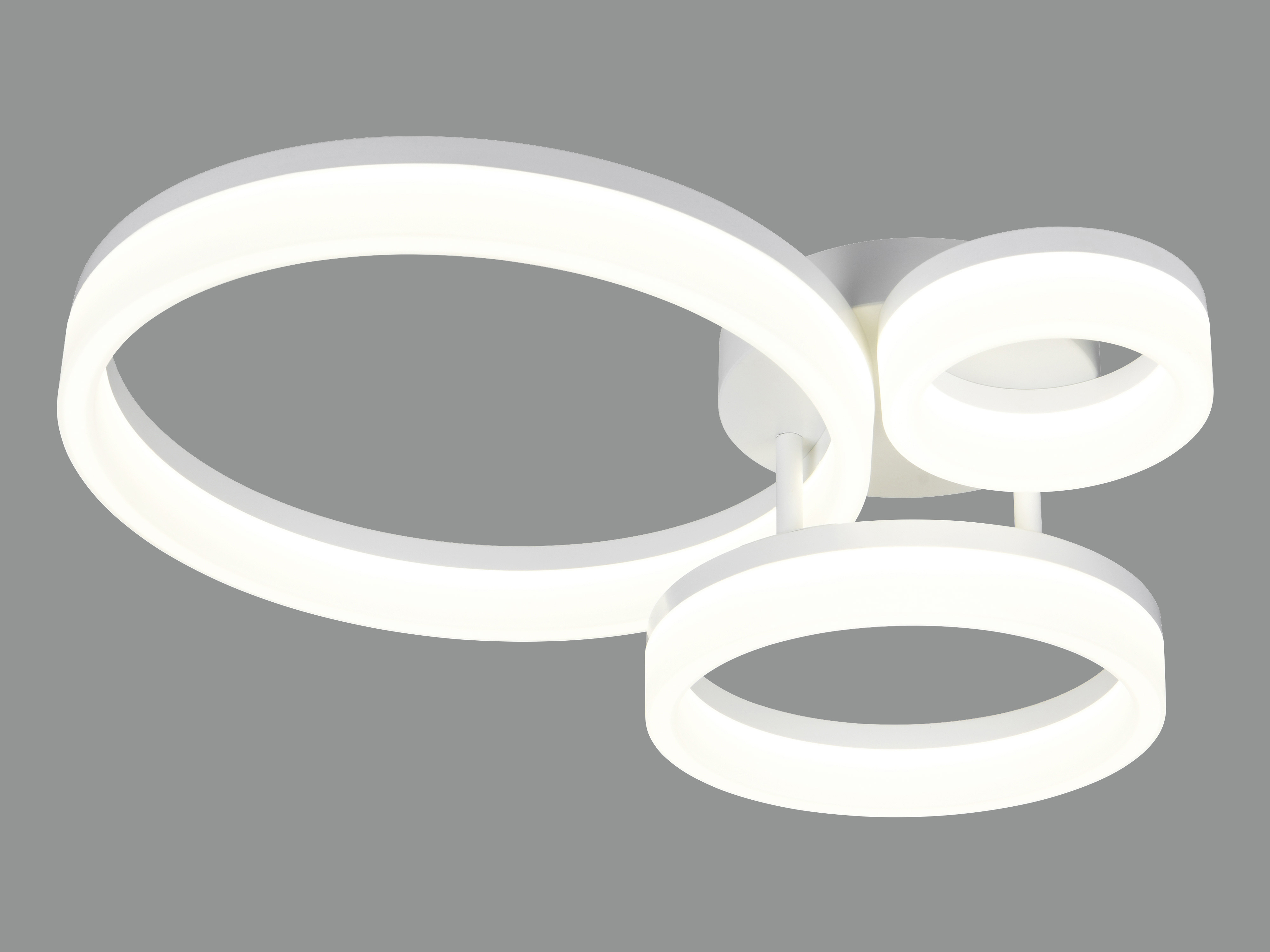 REALITY LED-Deckenleuchte Scope R63601331, 32W, 4000K, 4200lm, neutralweiß, IP20, weiß
