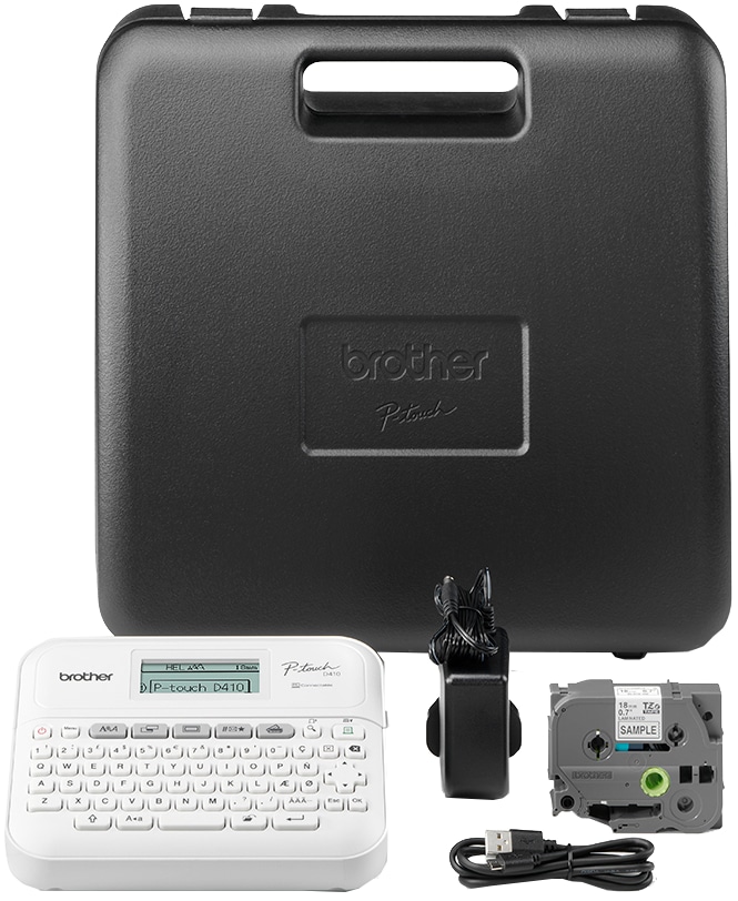 BROTHER Beschriftungsgerät P-Touch D410VP BROTHER Beschriftungsgerät P-Touch D410VP