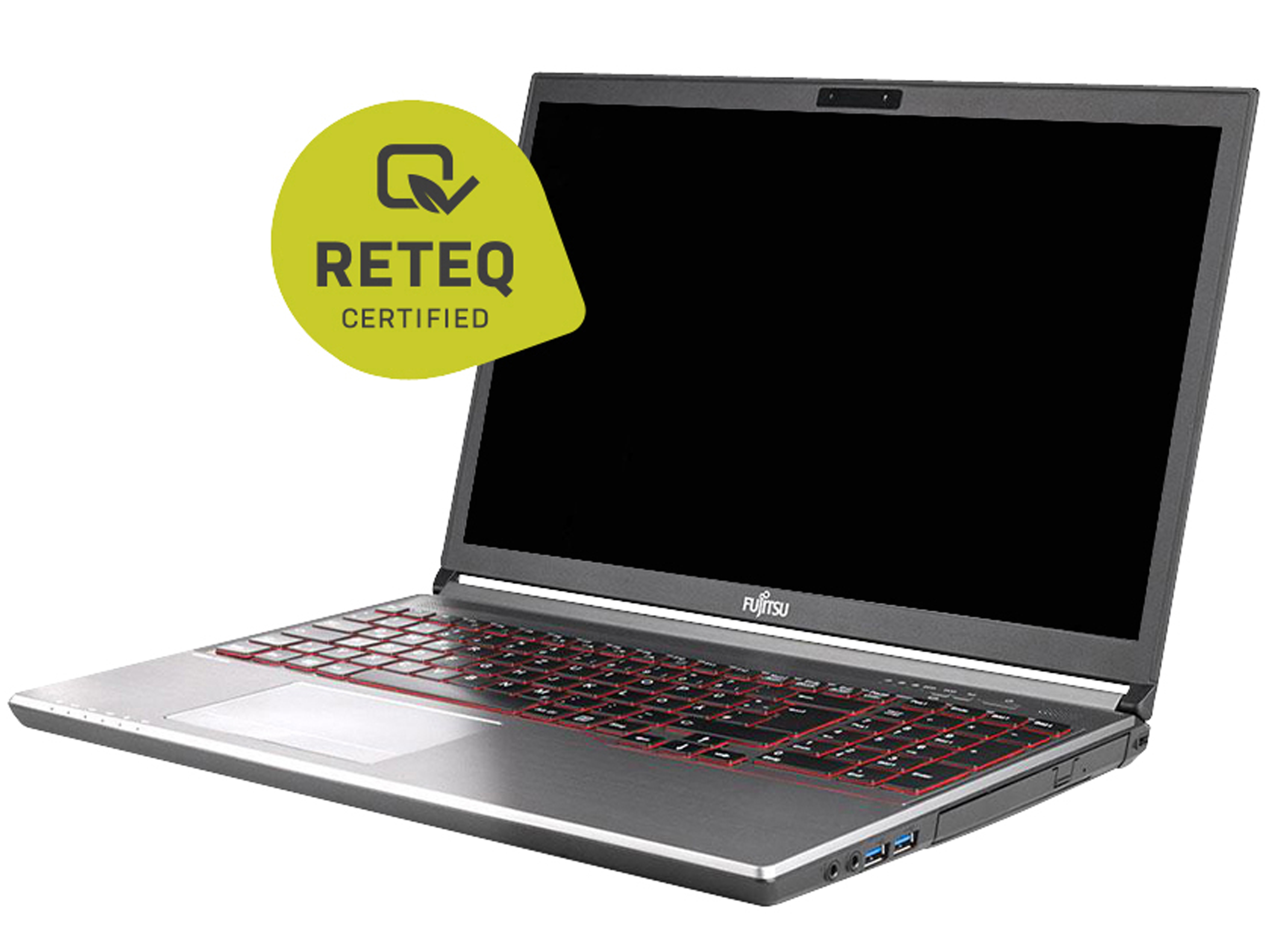 FUJITSU Notebook Lifebook, E756, 39,6 cm (15,6"), i5, 16GB, 512GB, Win10Pro, refurbished FUJITSU Notebook Lifebook, E756, 39,6 cm (15,6"), i5, 16GB, 512GB, Win10Pro, refurbished