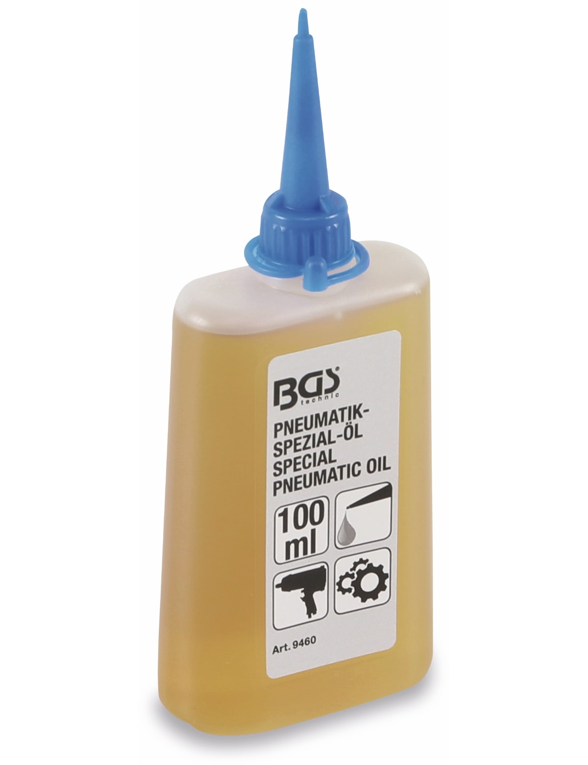 BGS TECHNIC Pneumatik-Spezial-Öl 9460 100 ml BGS TECHNIC Pneumatik-Spezial-Öl 9460 100 ml