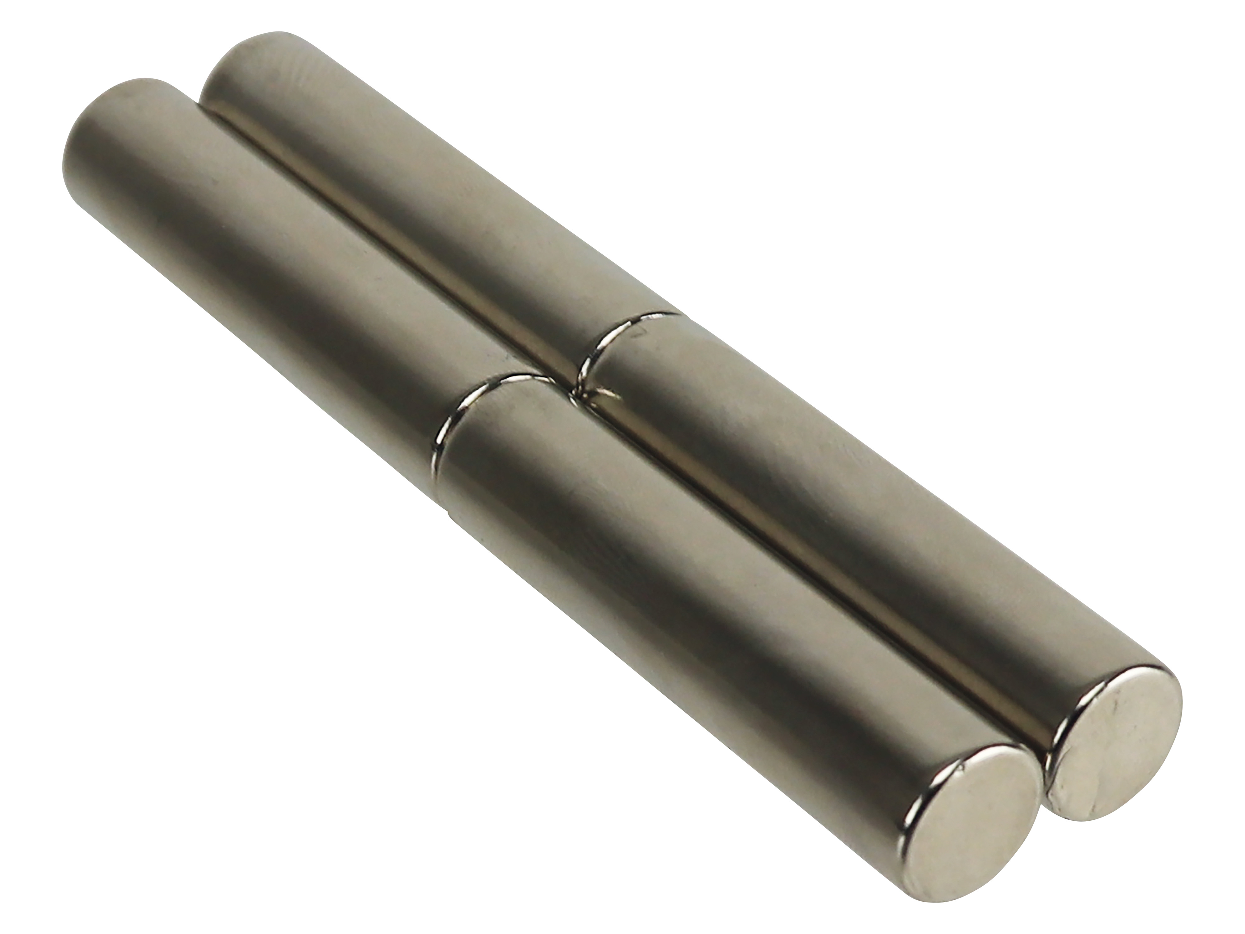 Neodym-Magnete N38, 50x12 mm, 4 Stück