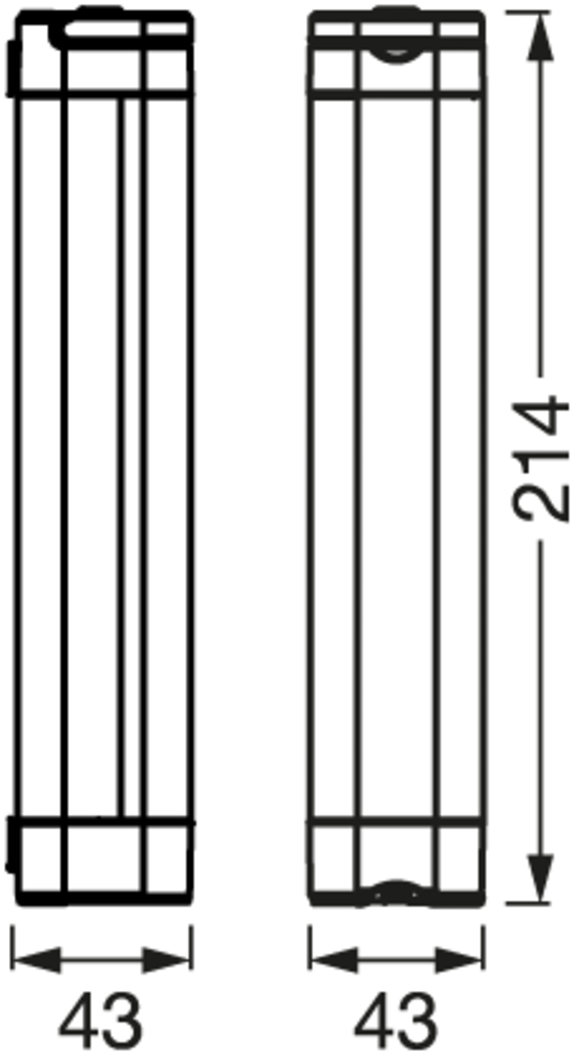 OSRAM LED-Arbeitsleuchte, 6,9W, 6500K, 400lm, kaltweiß, IP54, weiß