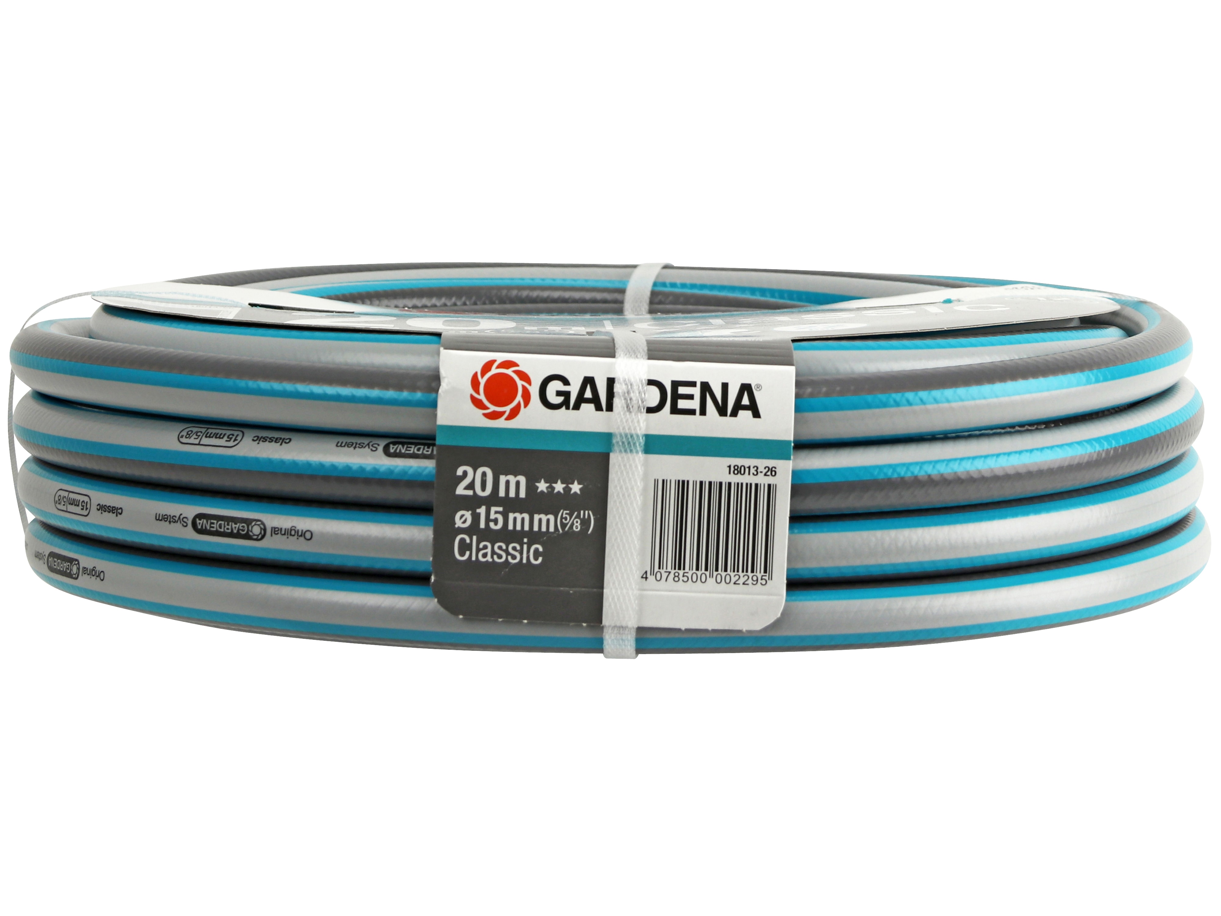 GARDENA Gartenschlauch 18013-26 Classic, 20 m, 15 mm (5/8")