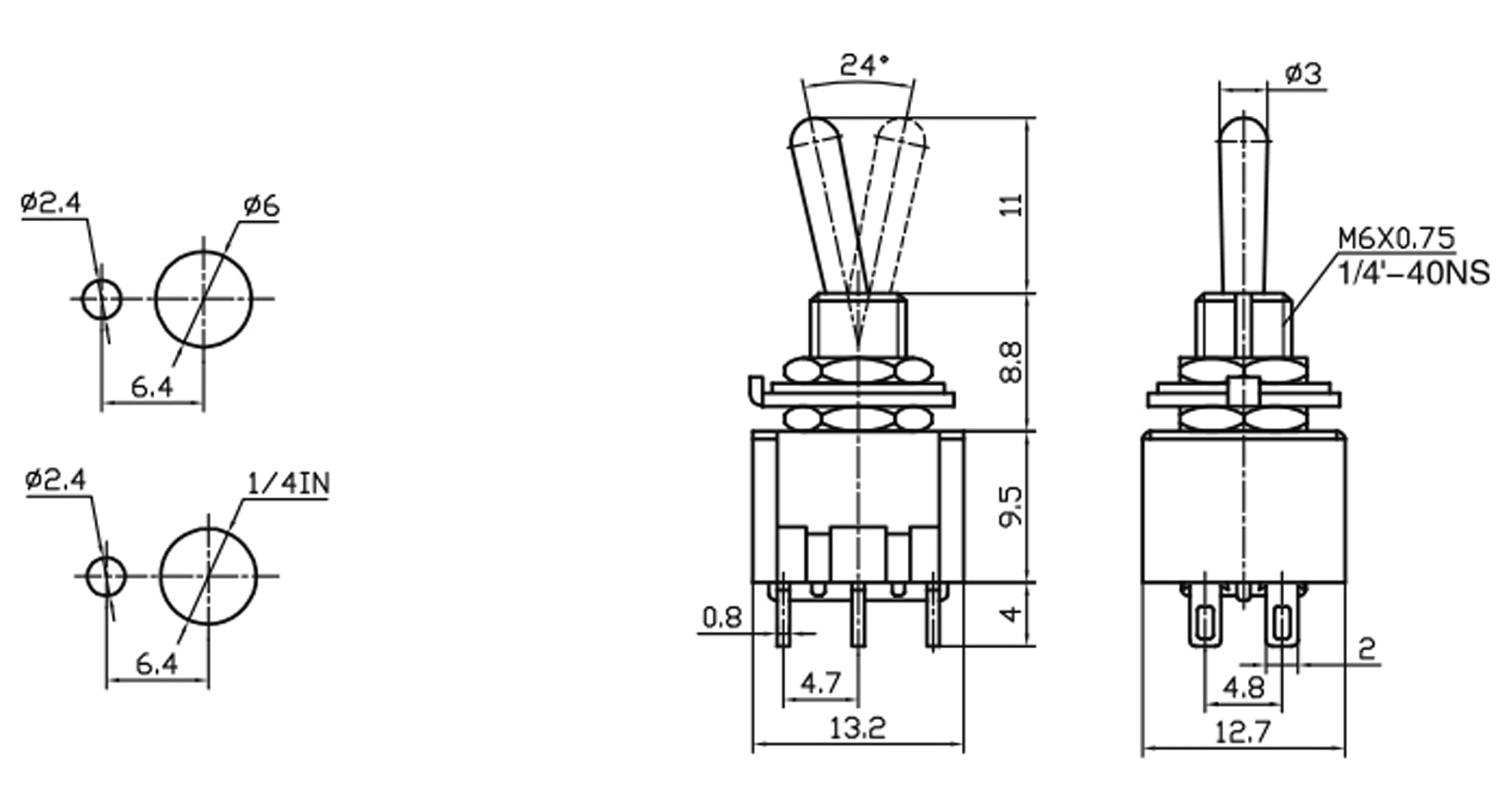 Kipptaster MTS-223-A1
