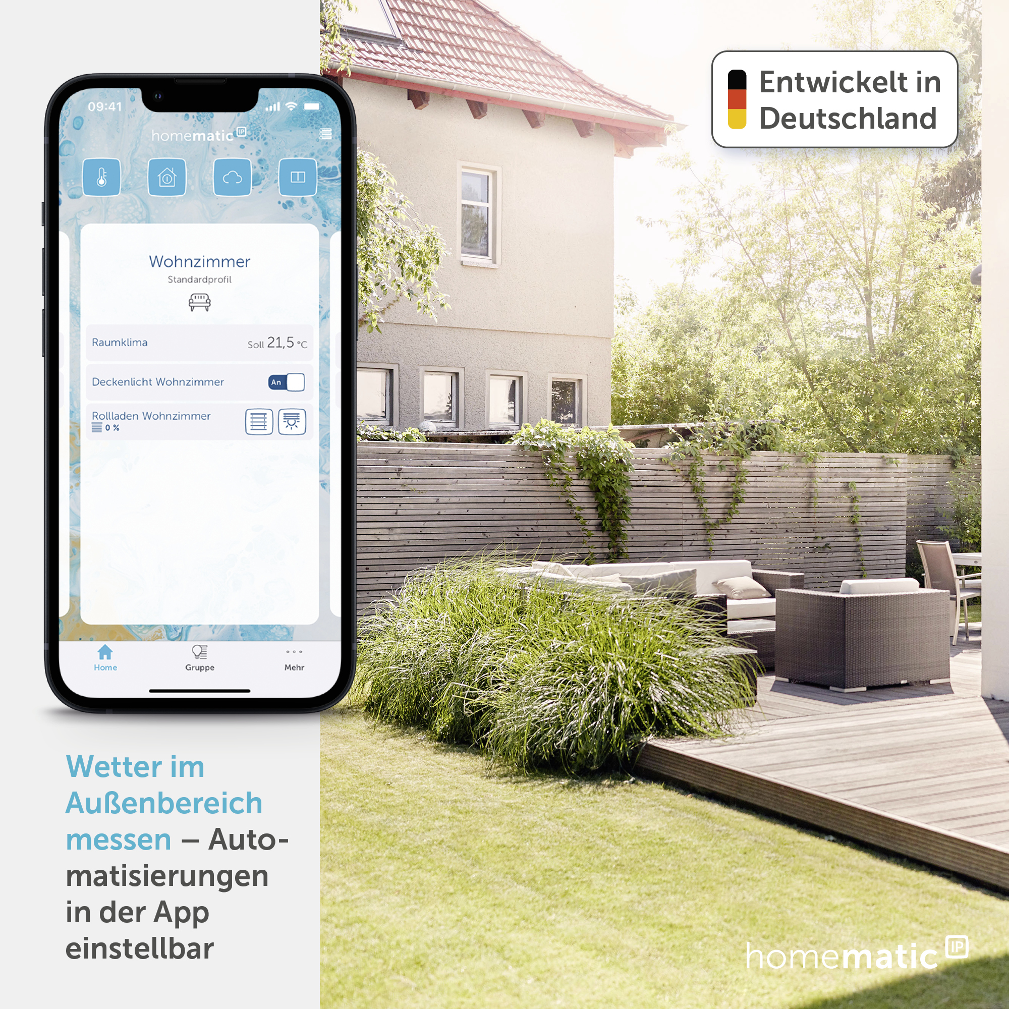 HOMEMATIC IP Smart Home 152056A0, Wettersensor Basic HOMEMATIC IP Smart Home 152056A0, Wettersensor Basic