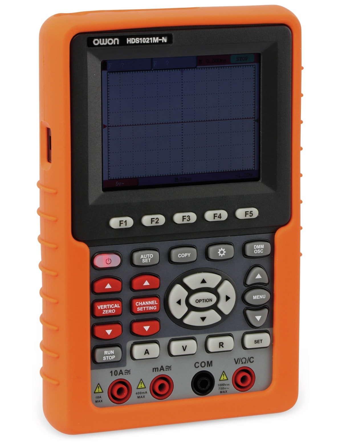 OWON LCD-Oszilloskop mit Multimeter, HDS1021M-N, 1- Kanal, 20 Mhz OWON LCD-Oszilloskop mit Multimeter, HDS1021M-N, 1- Kanal, 20 Mhz