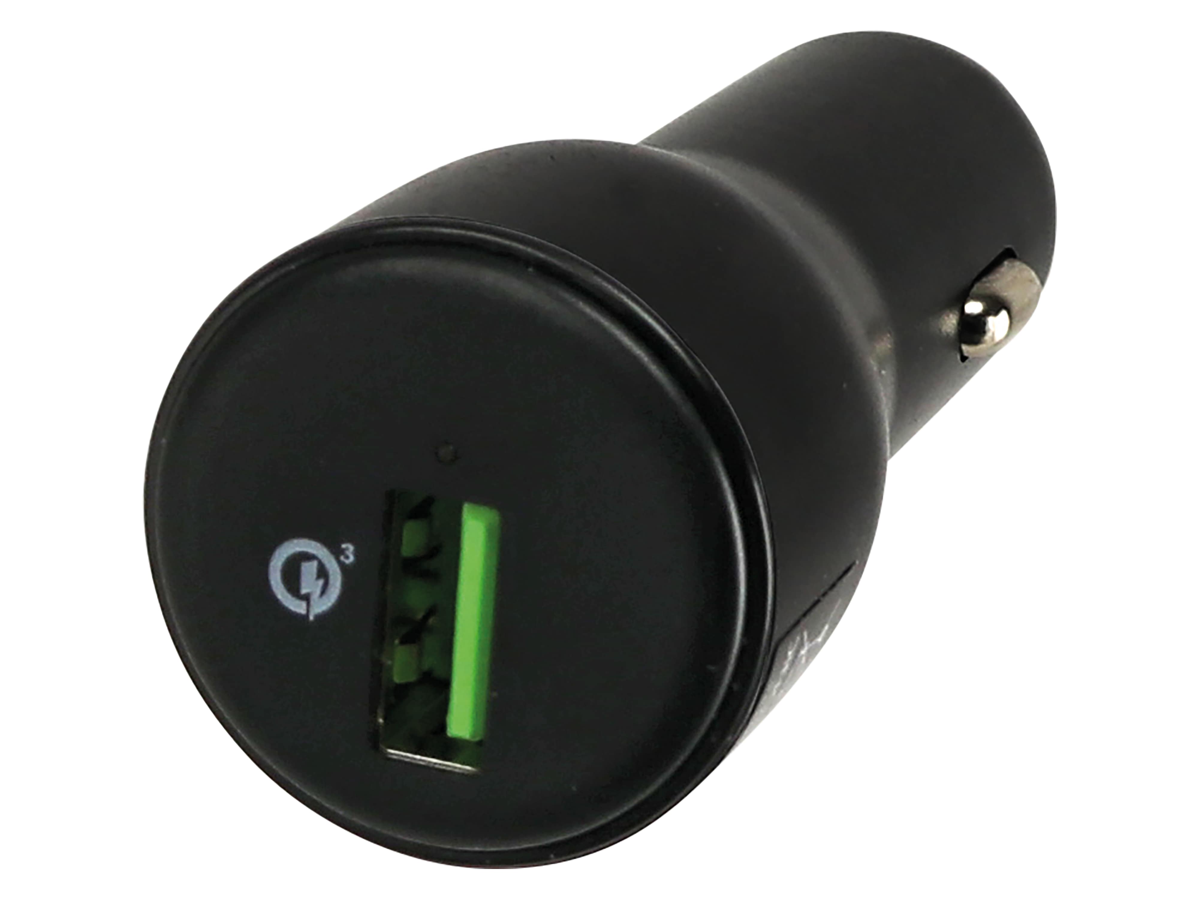 KFZ-USB-Ladegerät, 589, QC3.0, 18W KFZ-USB-Ladegerät, 589, QC3.0, 18W