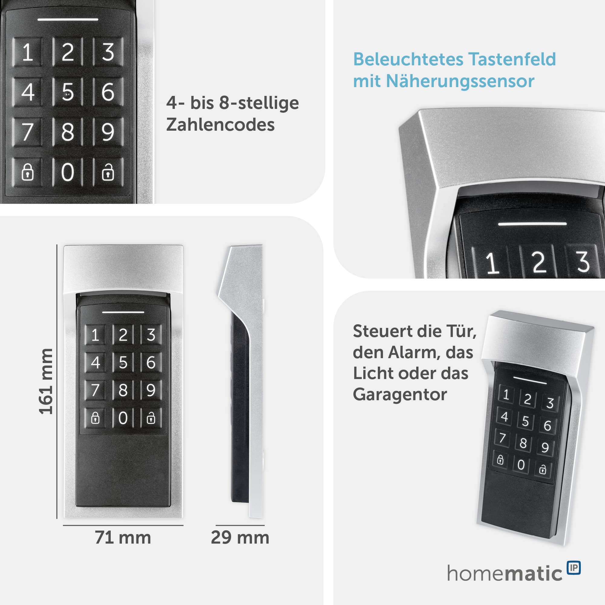 HOMEMATIC IP 156424A0 Keypad